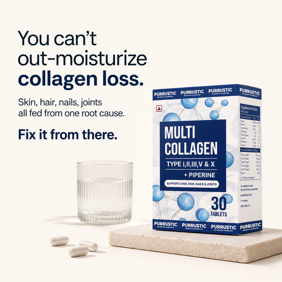 Purrustic Facebook ad: For Glowing, Radiant Skin