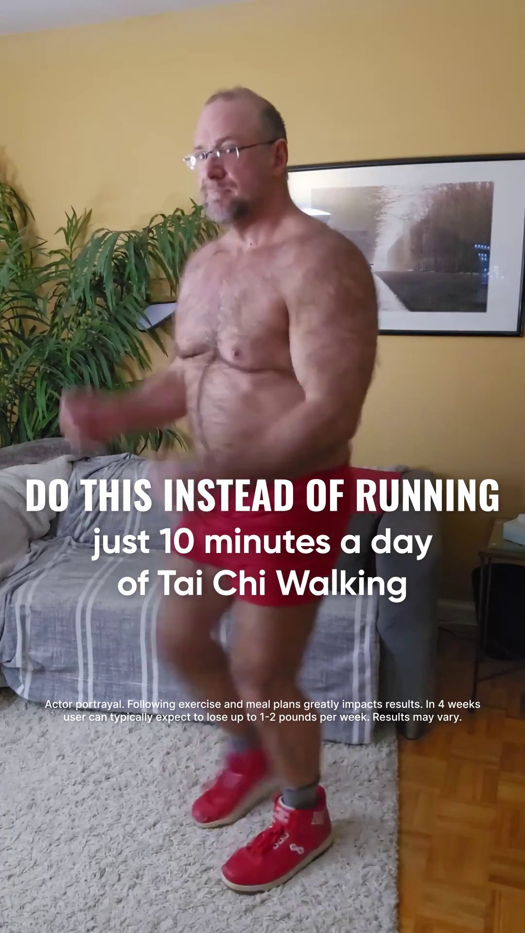Willliam Fitness Facebook ad: Strong After 40