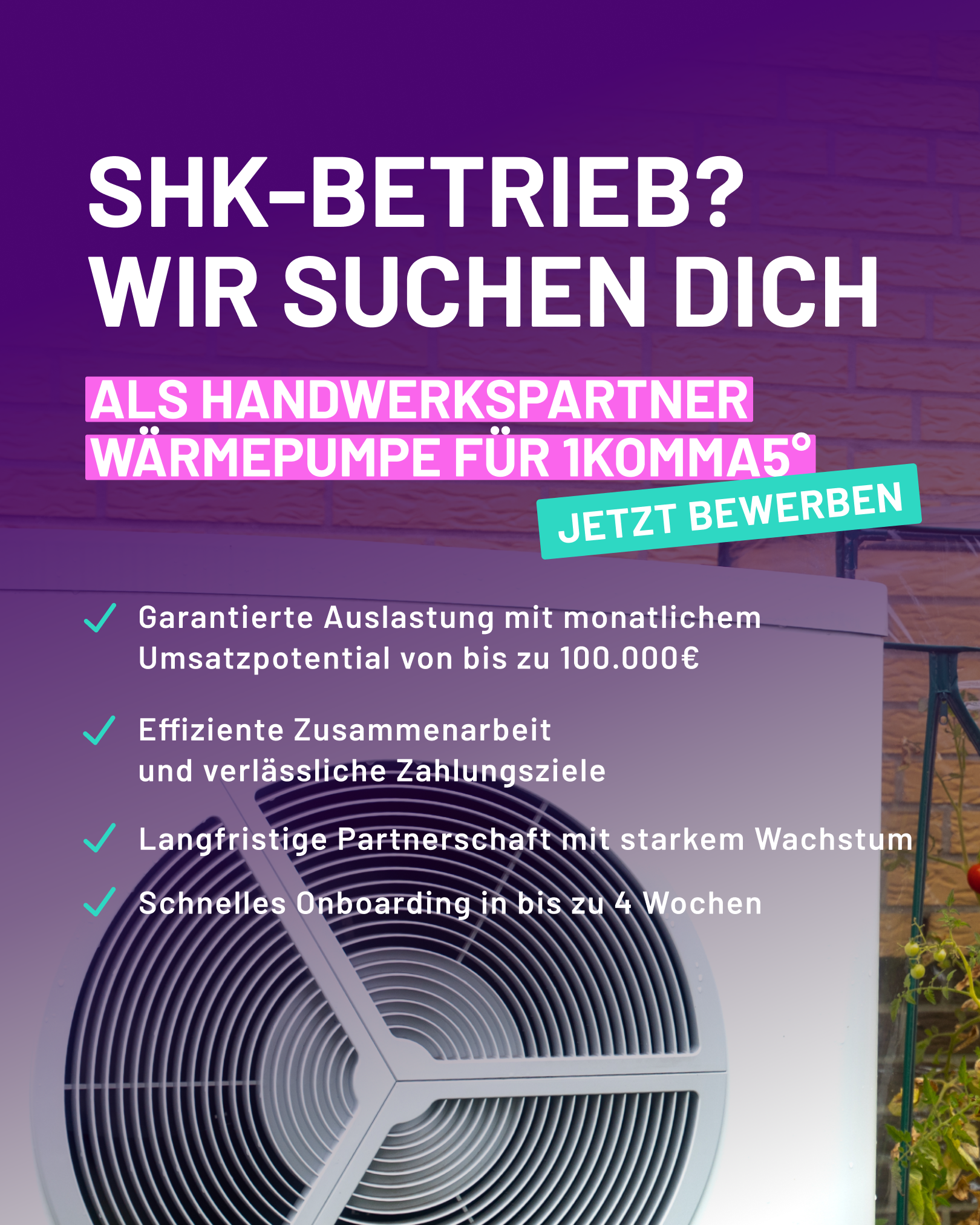 1KOMMA5GRAD Facebook ad