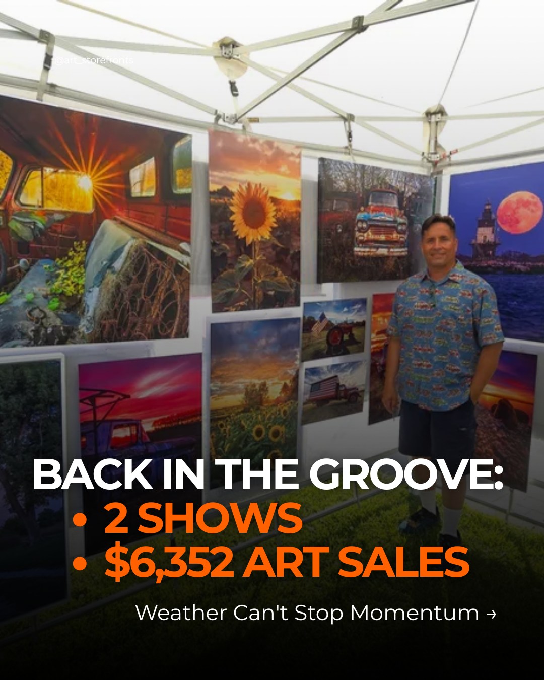Art Storefronts Facebook ad