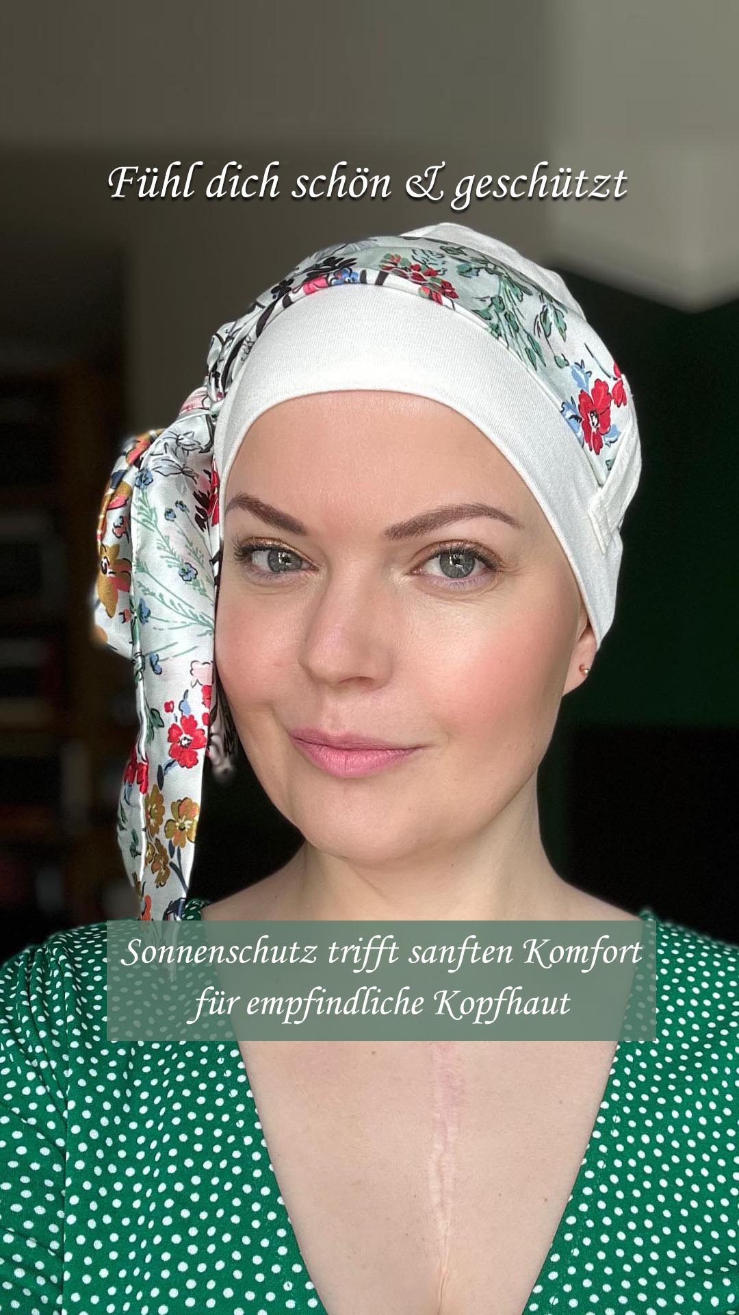 Masumi Headwear International Facebook ad: Fühl dich schön & geschützt