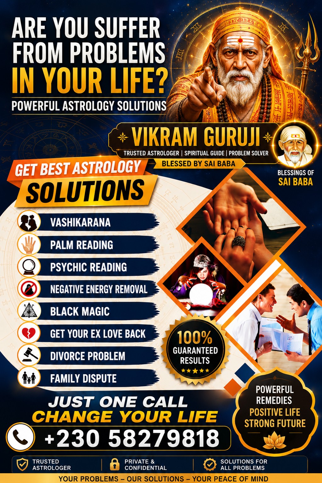 astrologer vikram ji Facebook ad: BEST ASTROLOGER IN MAURITIUS ISLANDS