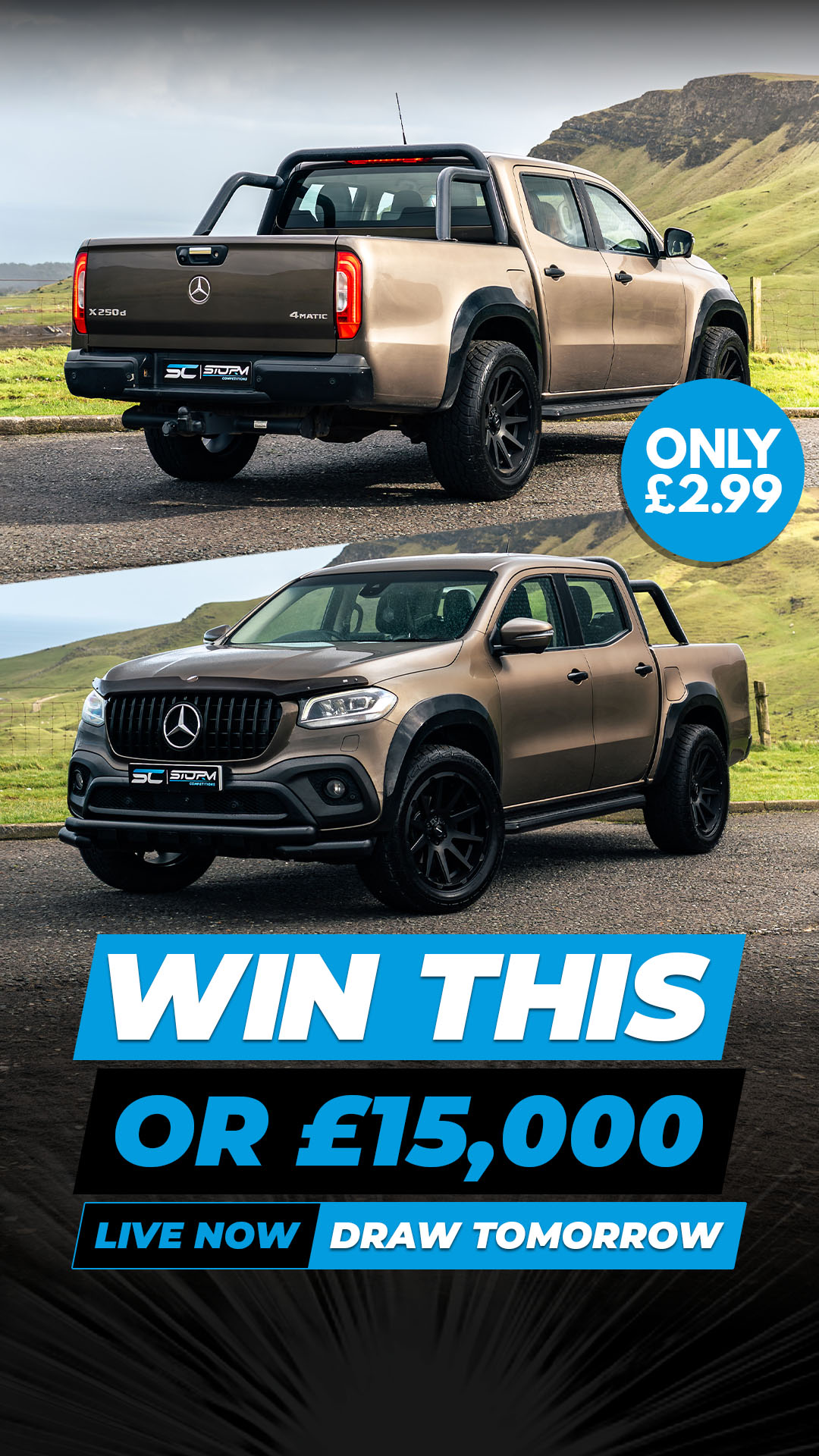 Storm Competitions Facebook ad