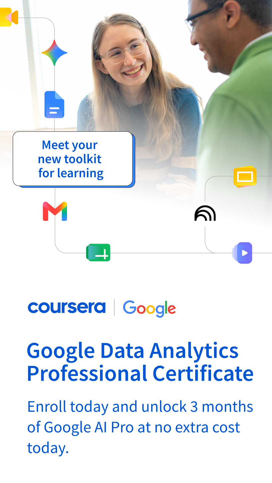 Coursera Facebook ad