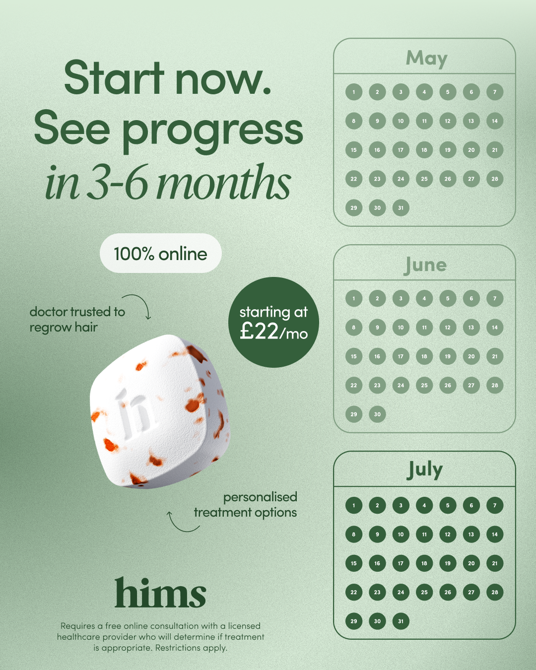 hims Facebook ad