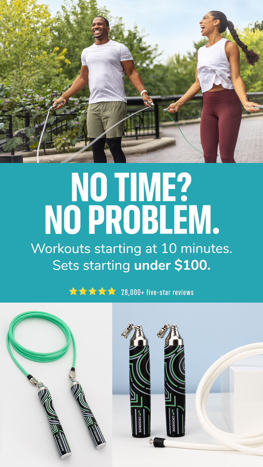 Crossrope Jump Ropes Facebook ad