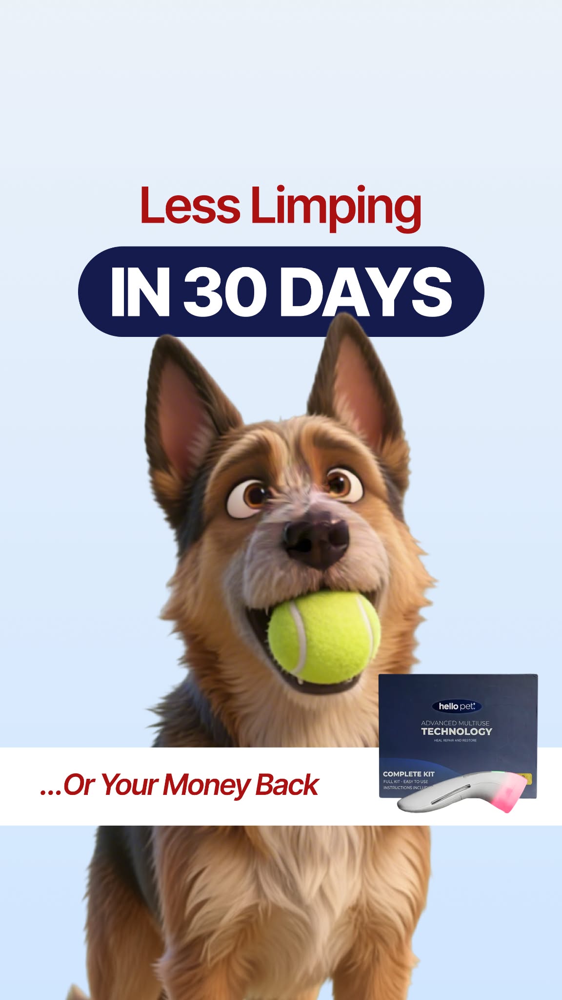 Helio Pet Facebook ad
