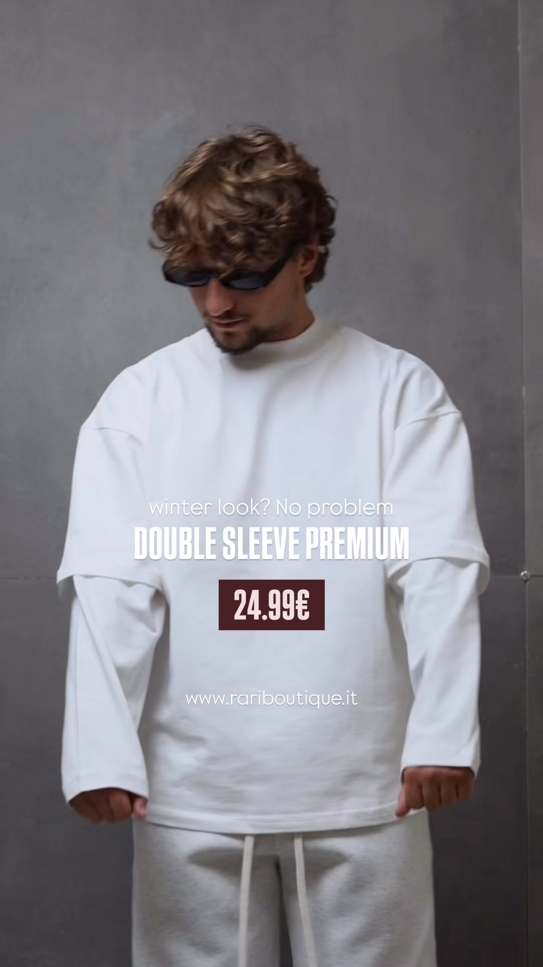 RARI boutique smcv Facebook ad: Longsleeve Double