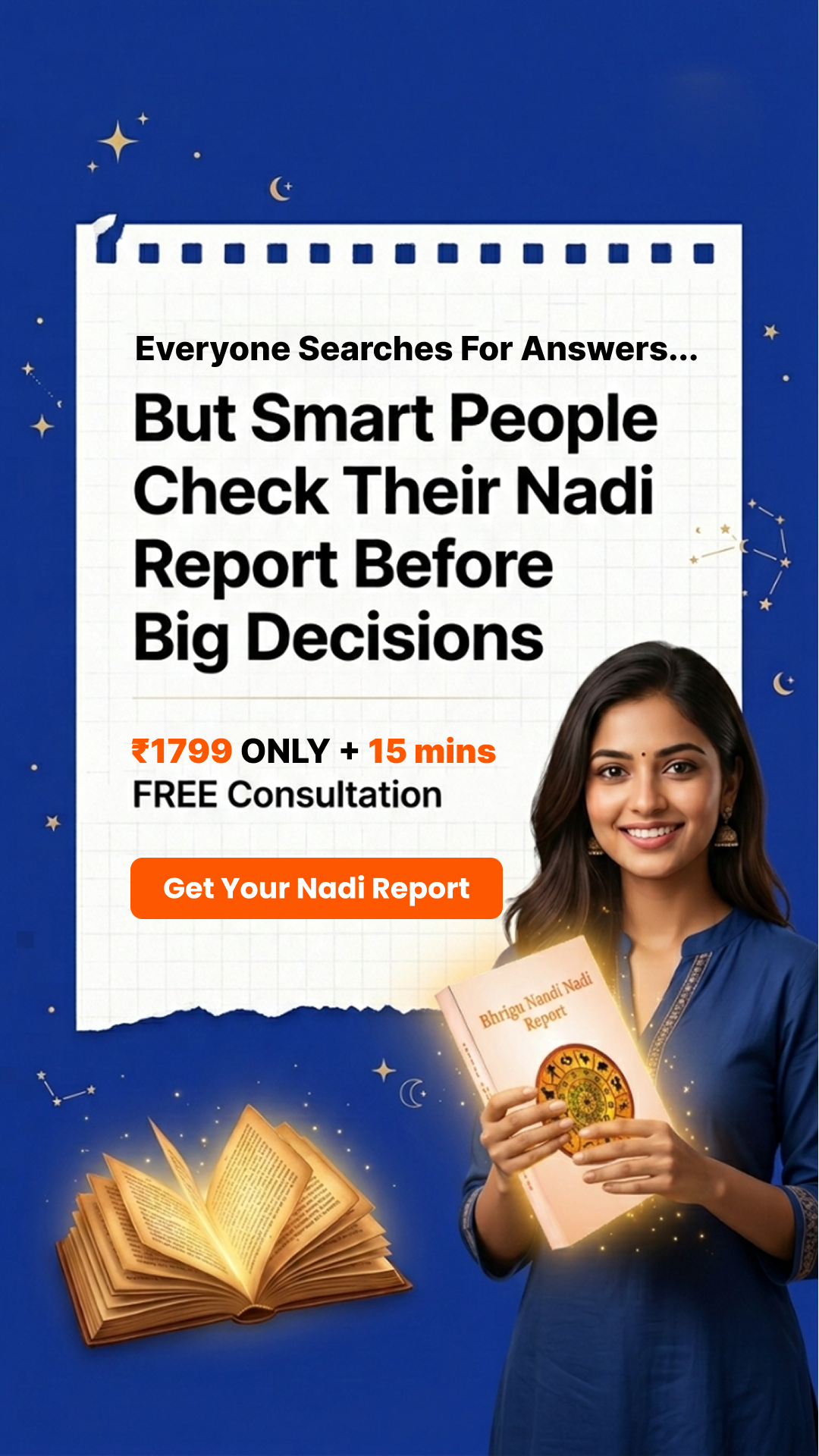 Vedic Nadi Jyotish Facebook ad