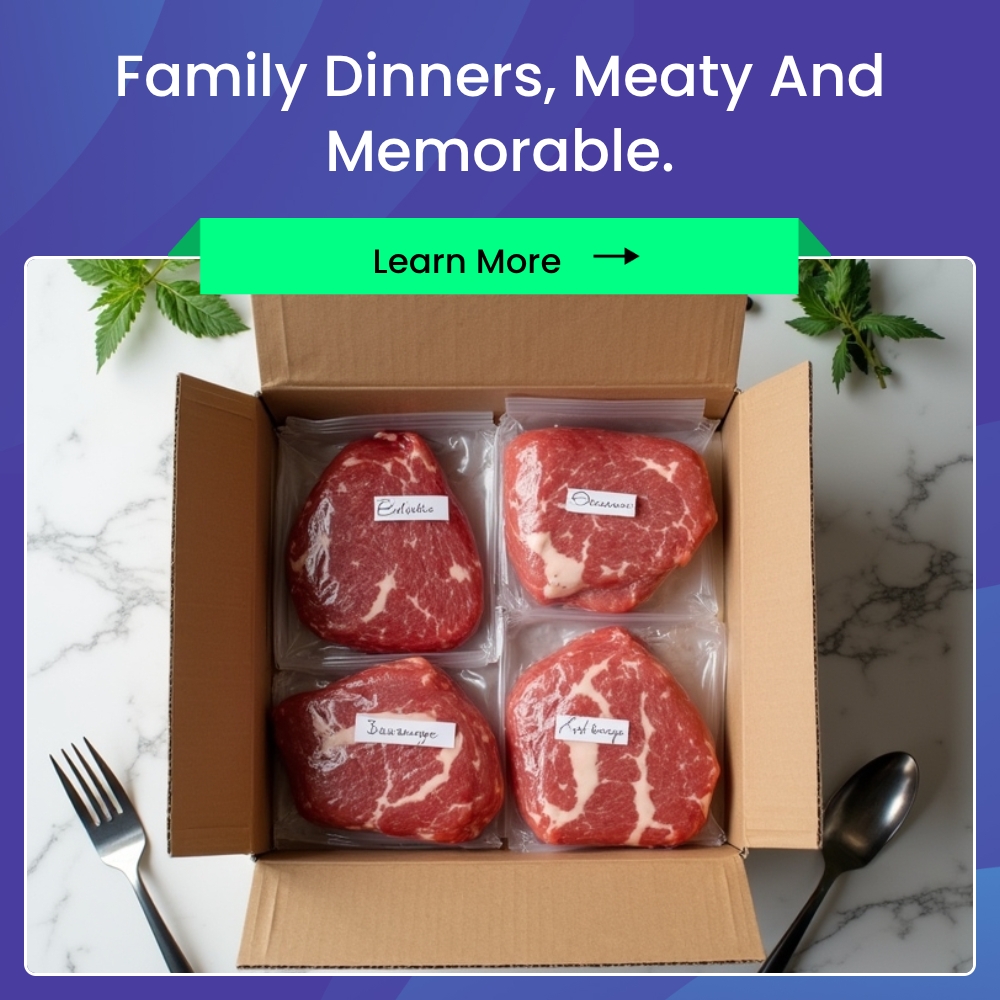 ExploreAnswers Inflow Facebook ad: Explore Fun Meat Delivery Boxes For Families Start Your…