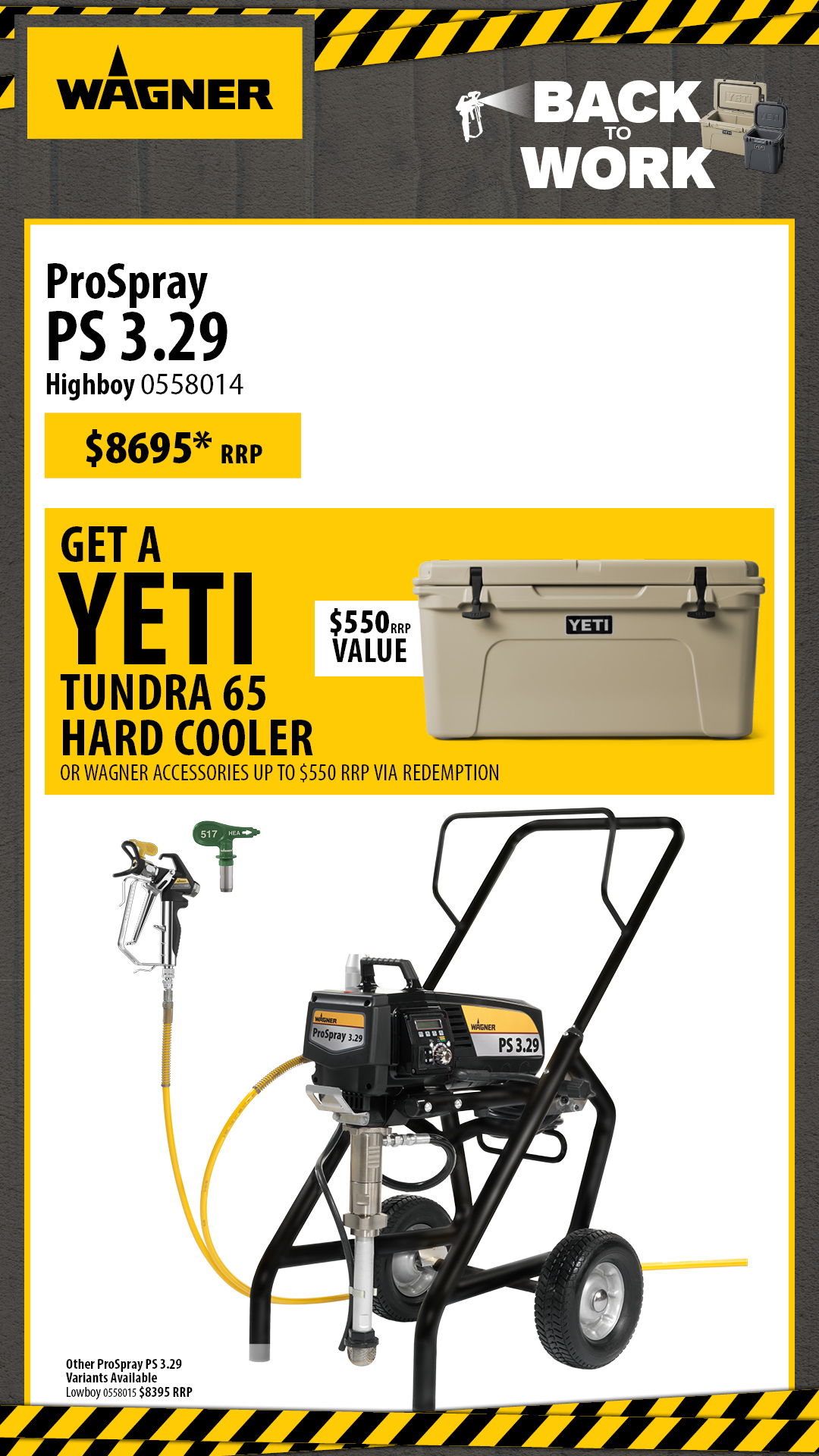 Wagner Australia Professionals Facebook ad from Feb 2, 2026