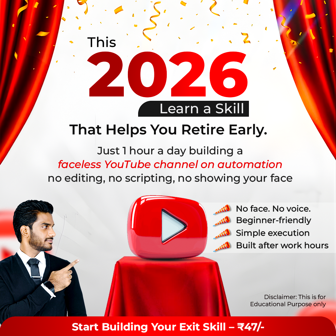Vijay - Youtube Cashcow Program Facebook ad