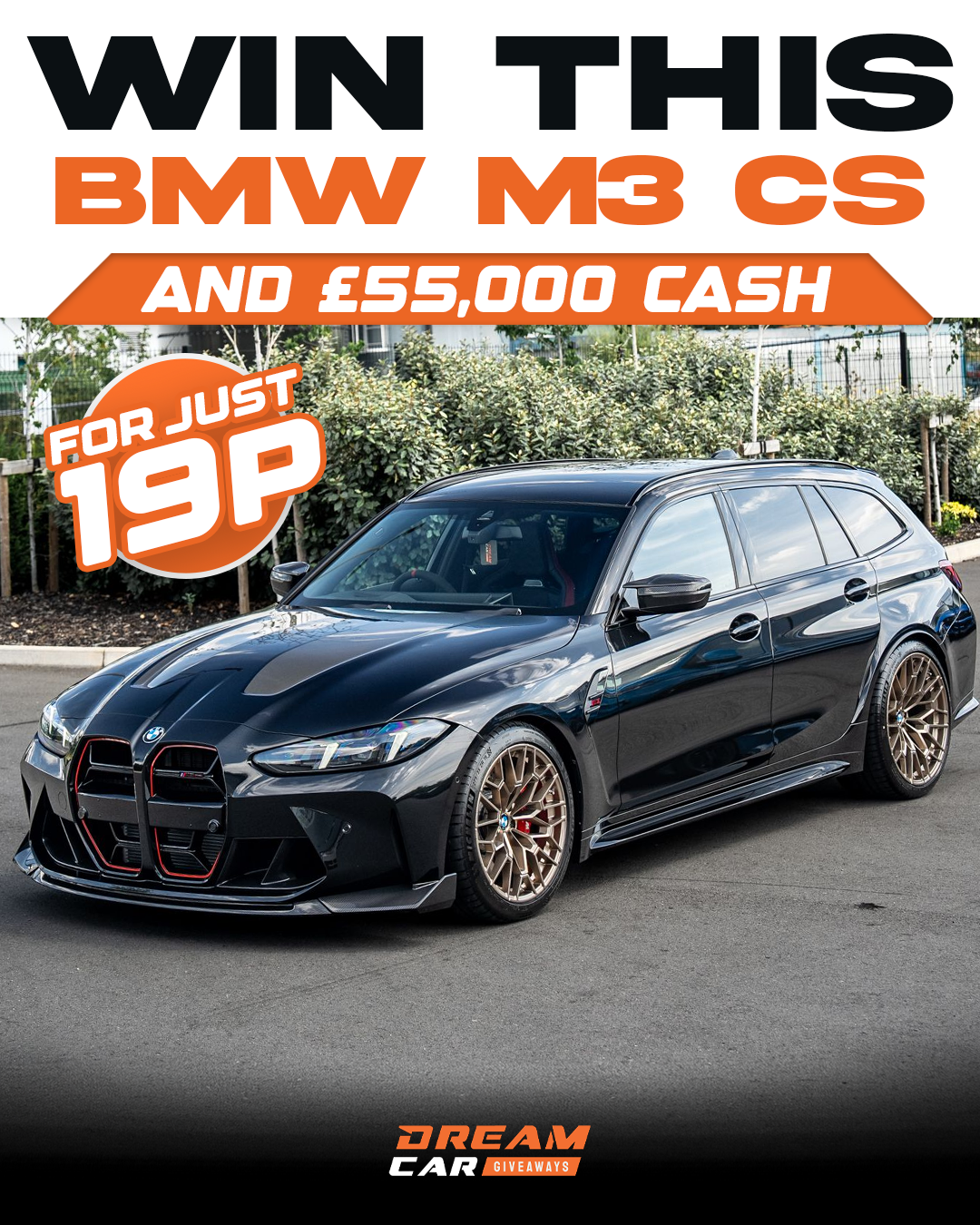 Dream Car Giveaways Facebook ad