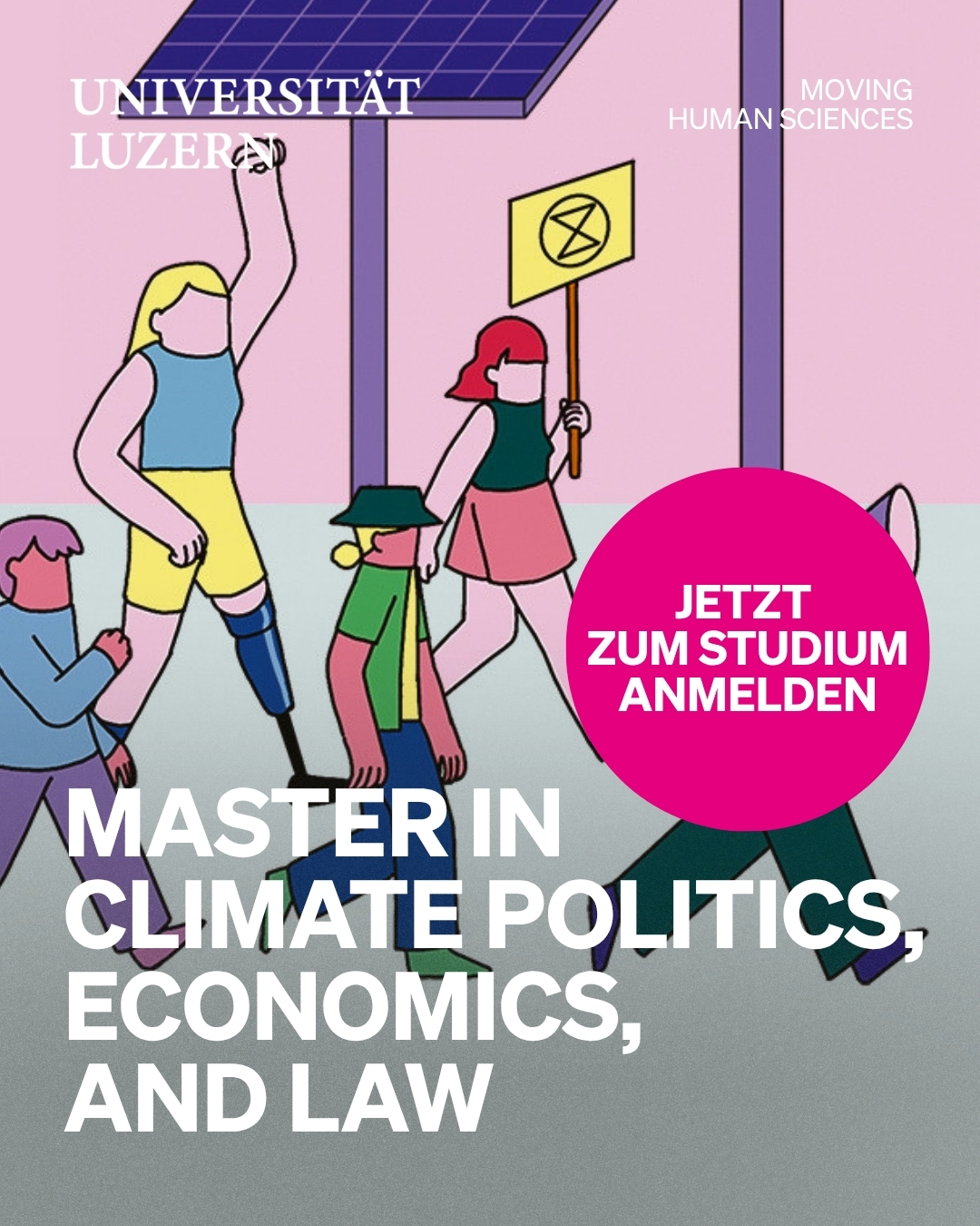 Universität Luzern Facebook ad from Aug 7, 2026