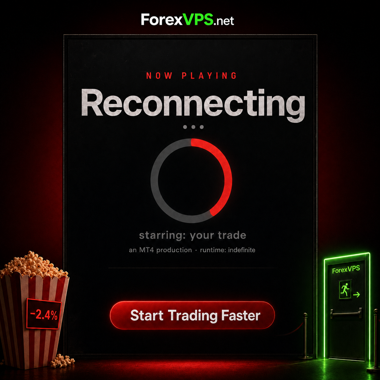 ForexVPS.net Facebook ad
