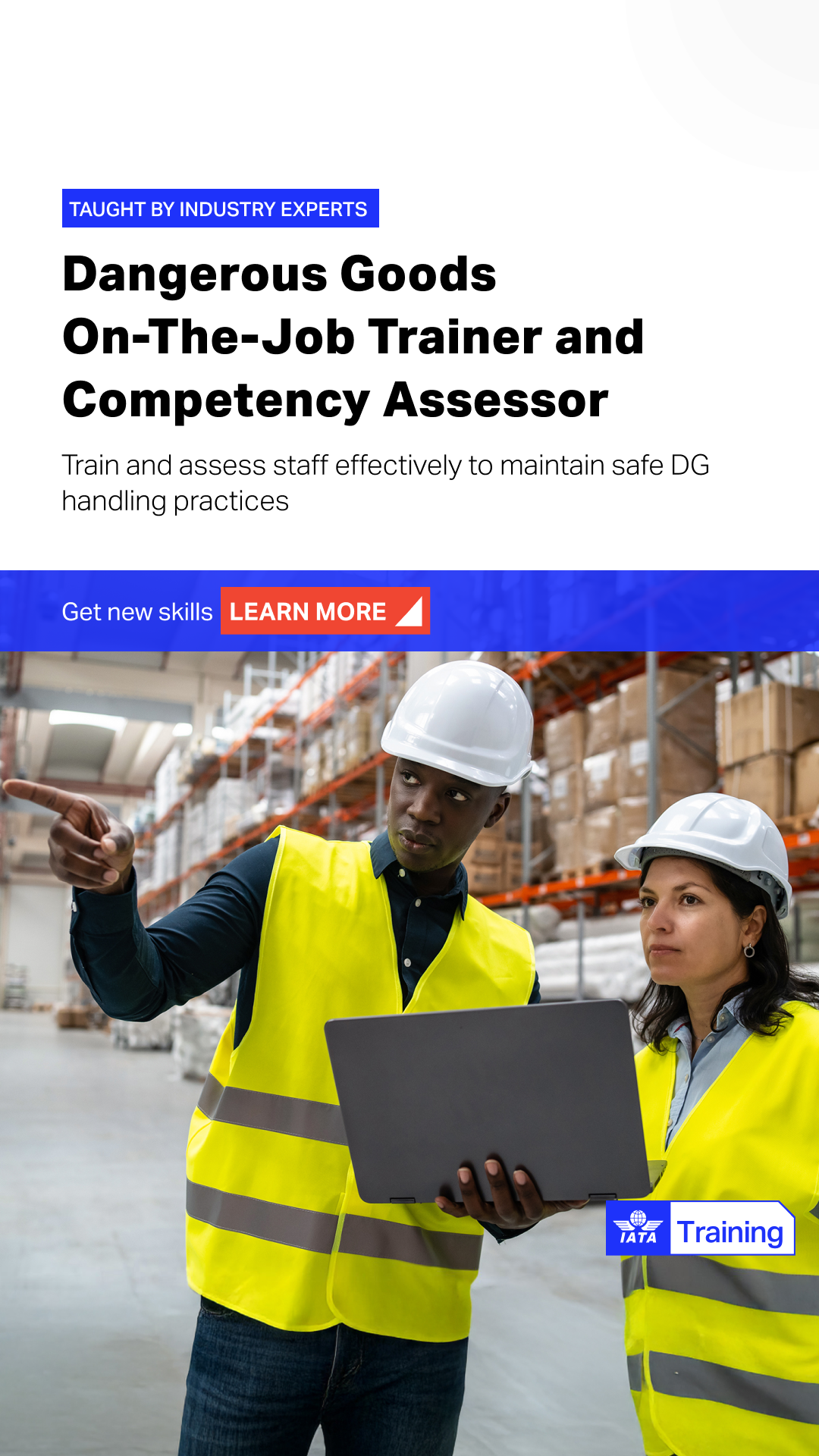 IATA Training Facebook ad