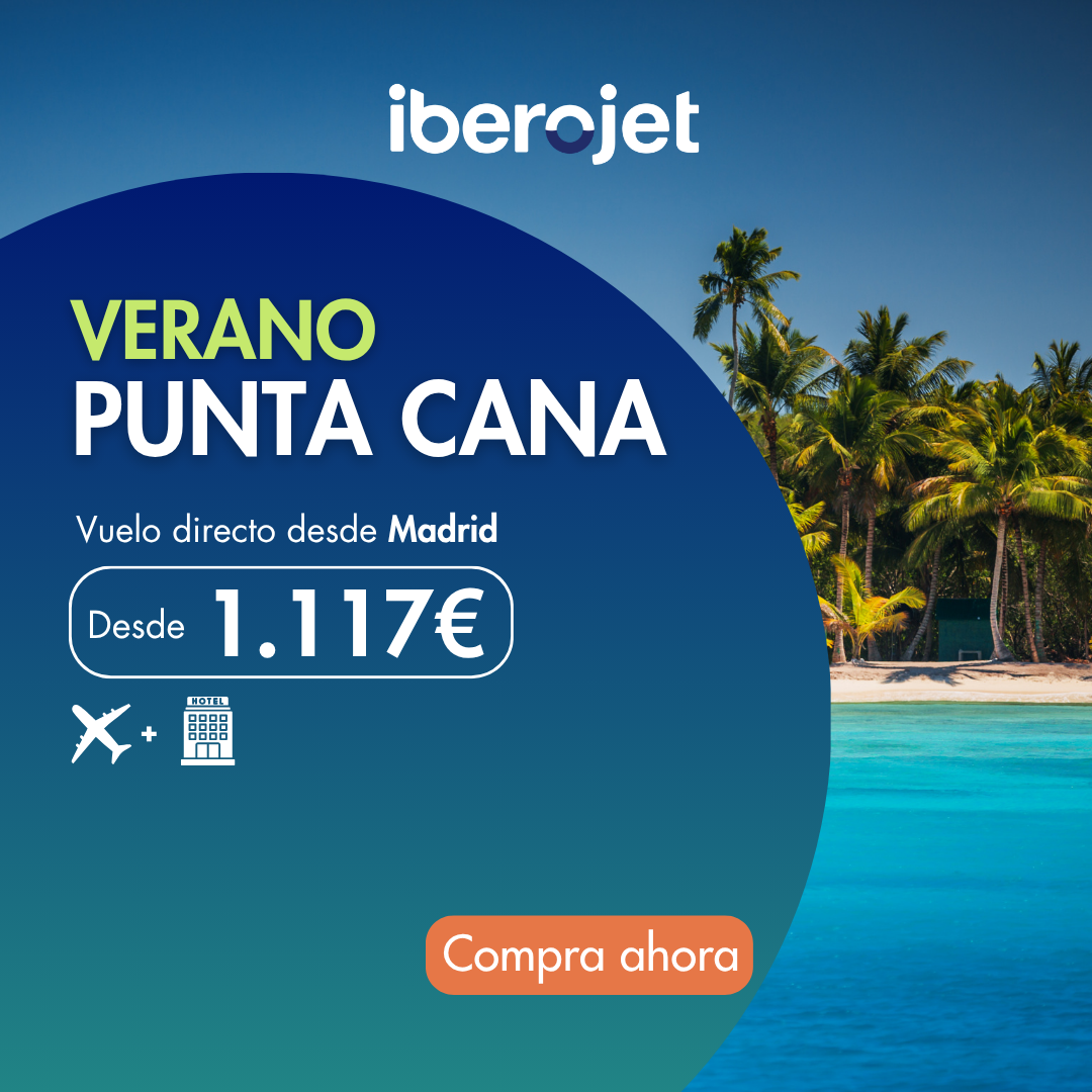 Iberojet Facebook ad from May 4, 2026