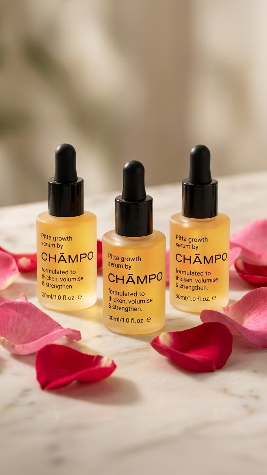 Chāmpo Haircare Facebook ad