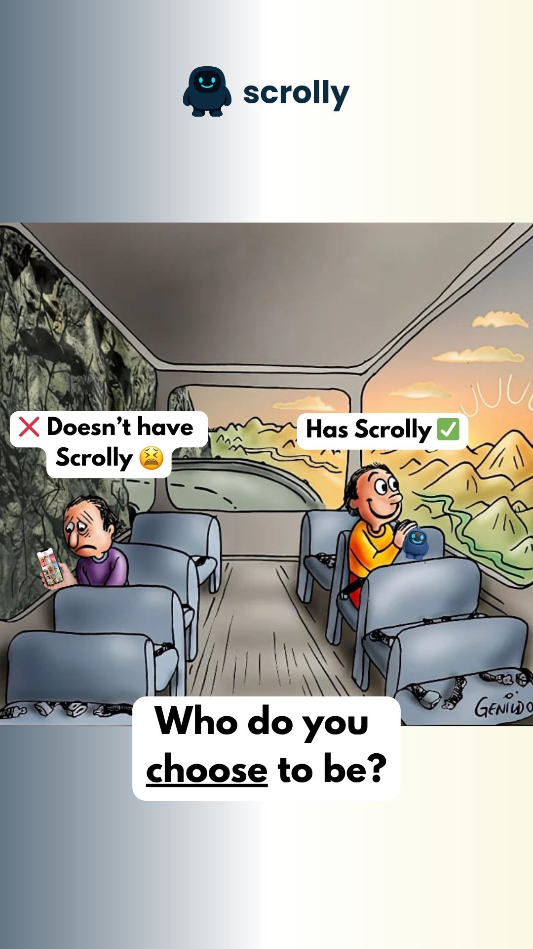 Scrolly Facebook ad