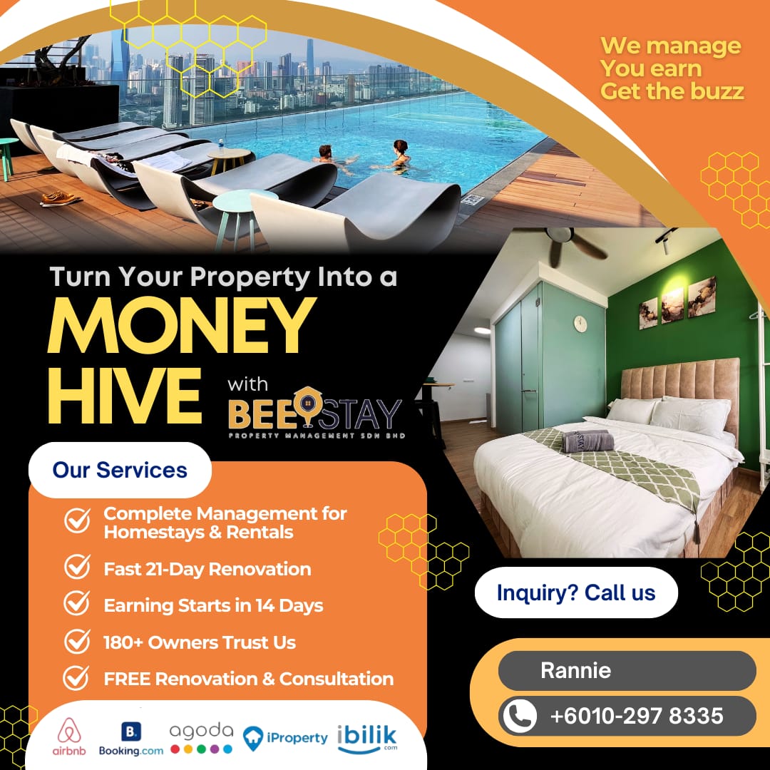 BeeStay Property Management Sdn Bhd Facebook ad