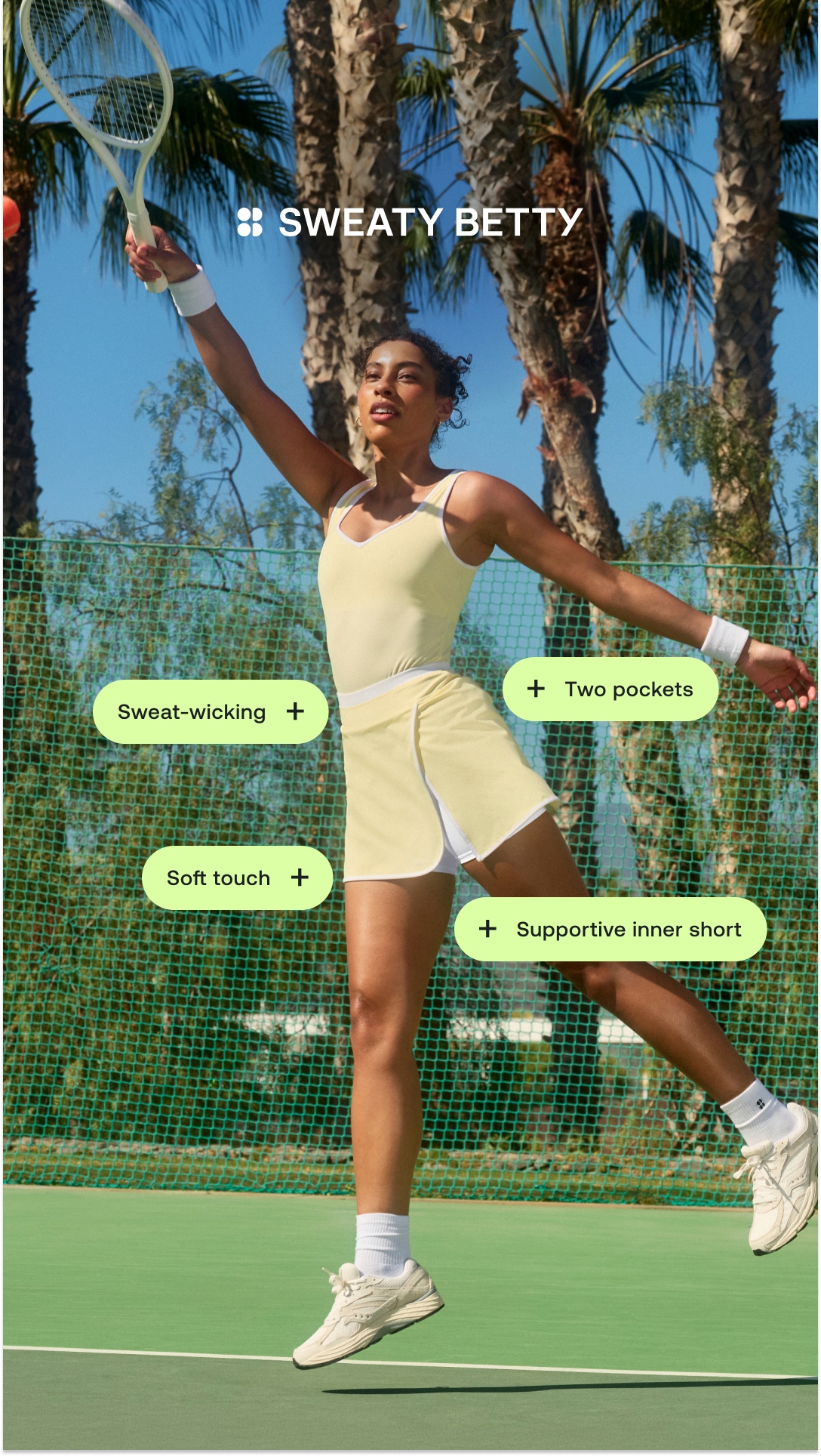 Sweaty Betty Facebook ad