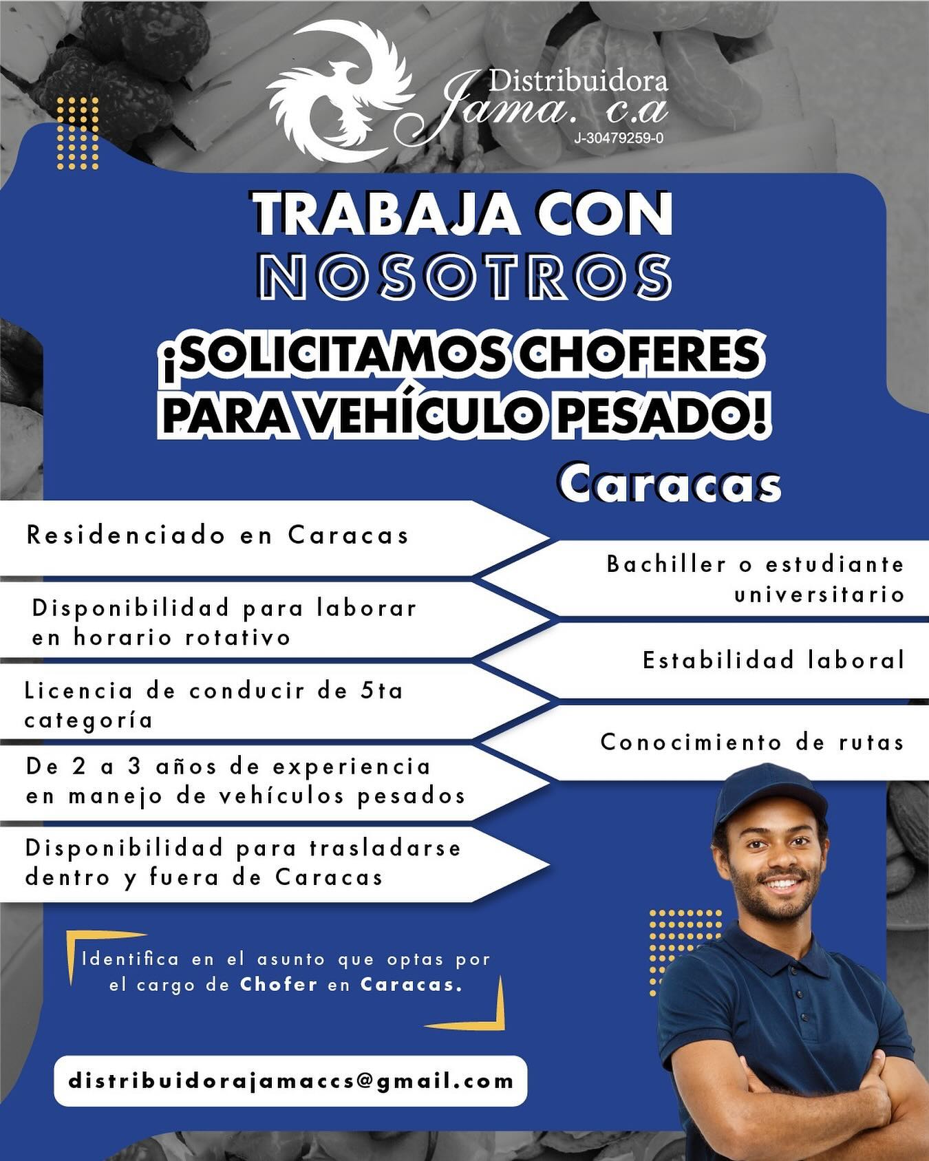 Distribuidora Jama Facebook ad: ¿Estás en búsqueda de trabajo?