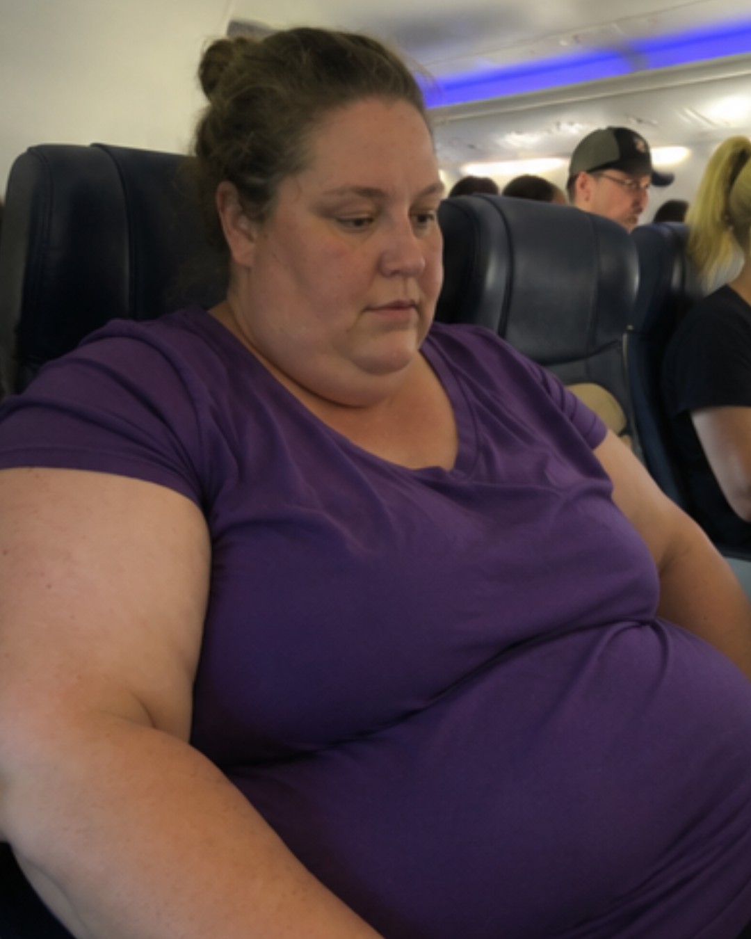 The Health Pulse Facebook ad: I flew to my sister's wedding, and I couldn't buckle my…