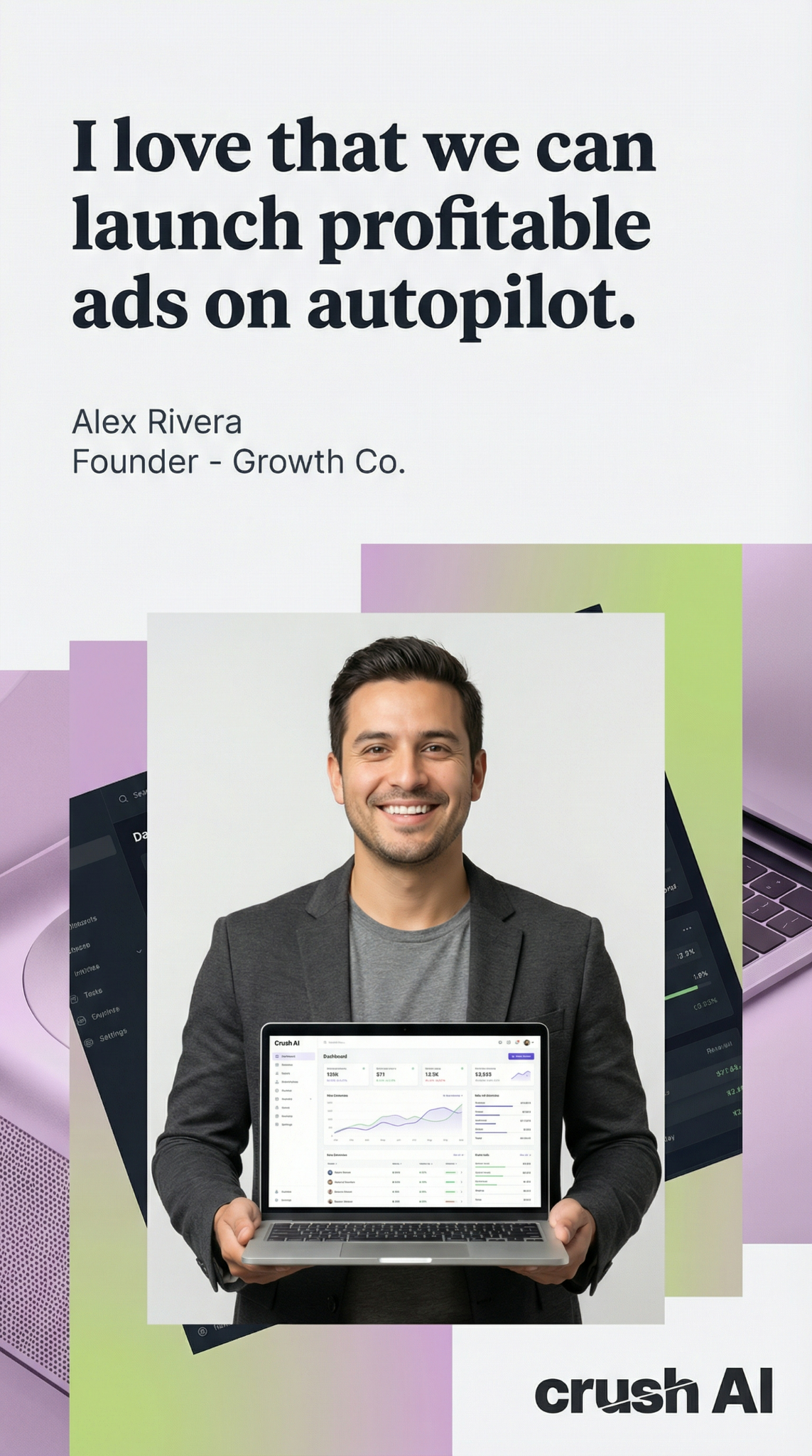 Mike Johnson - AI Marketing Facebook ad