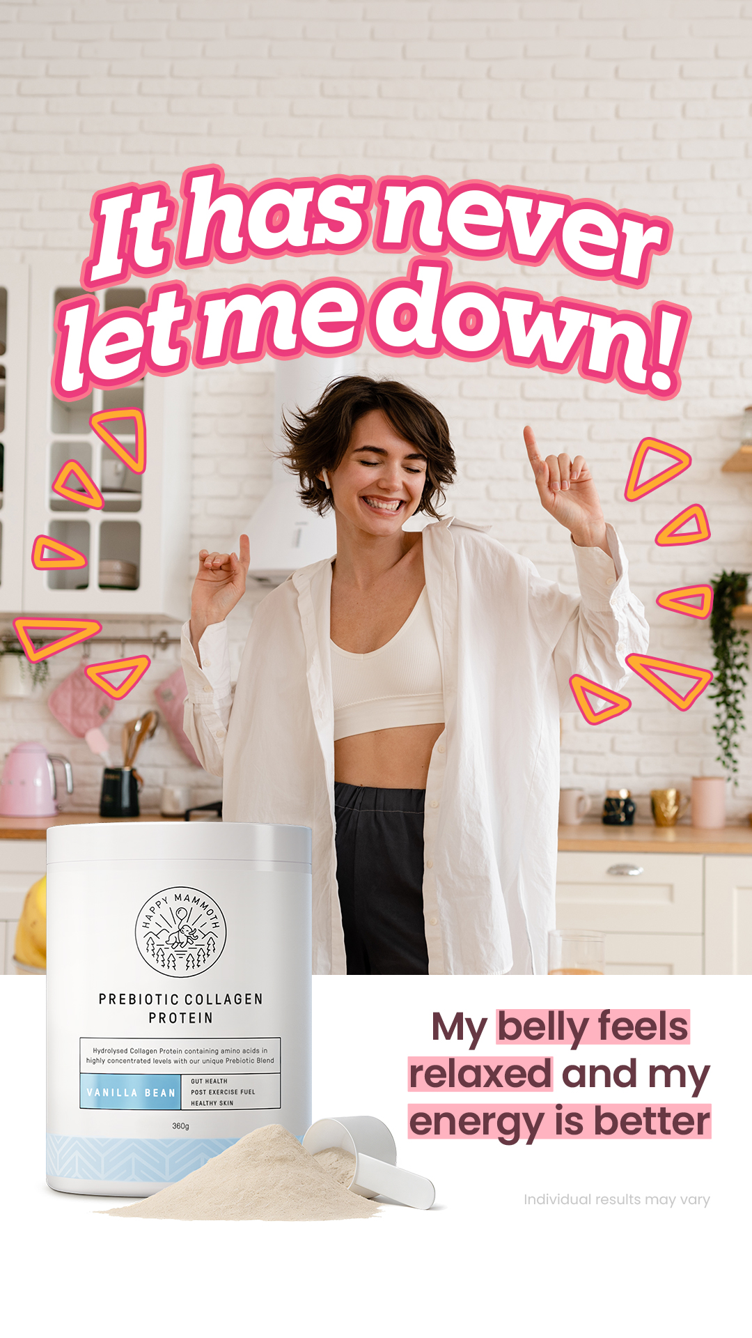 Happy Mammoth Facebook ad