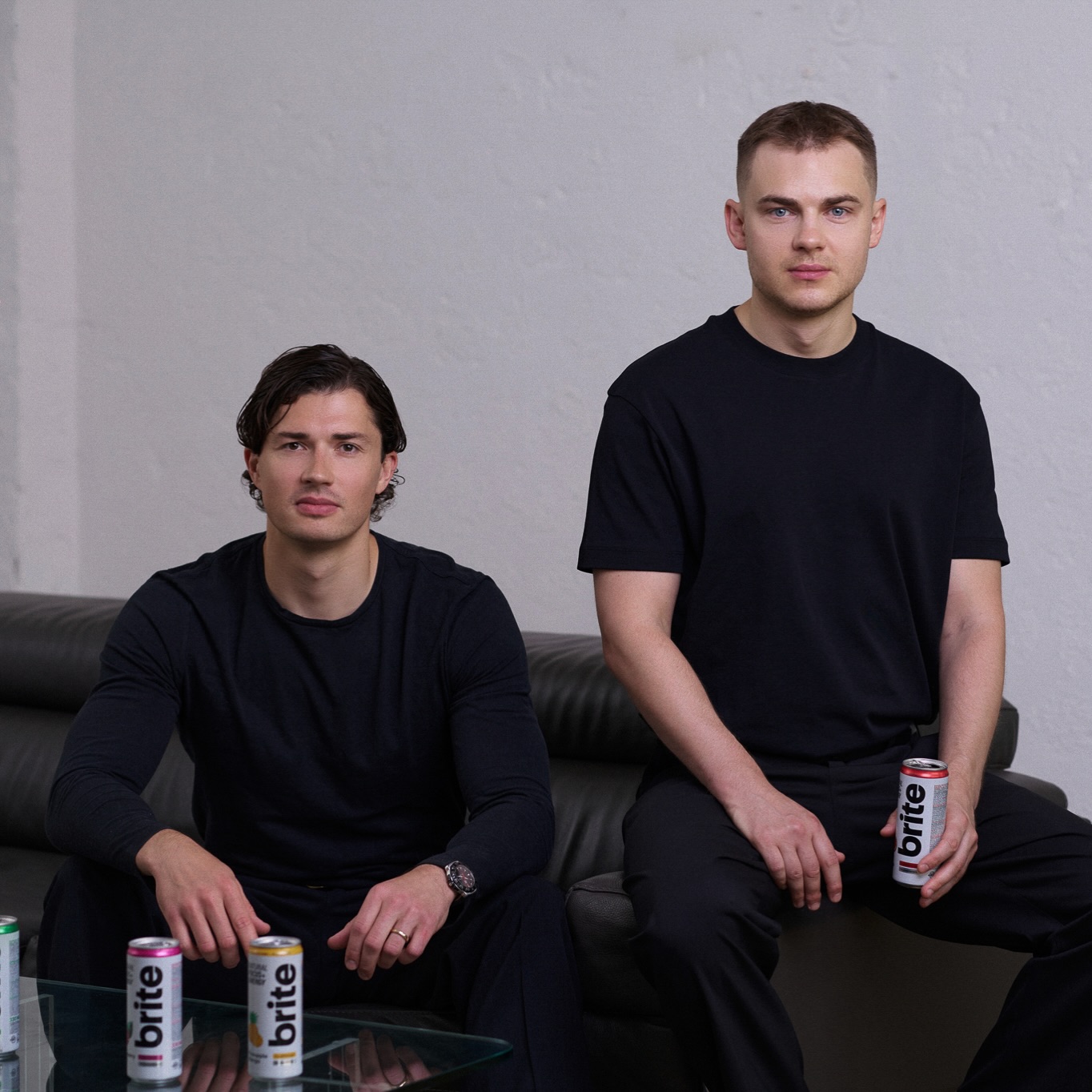 Brite Facebook ad: We are Andrius and Simas, the founders of…