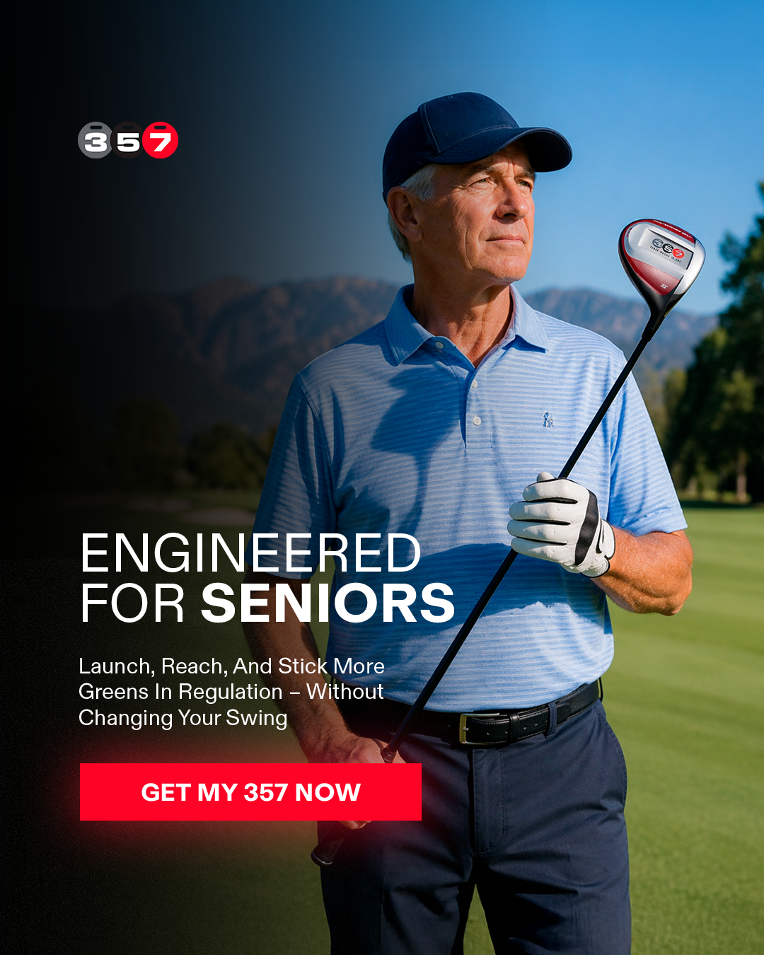 Performance Golf Facebook ad
