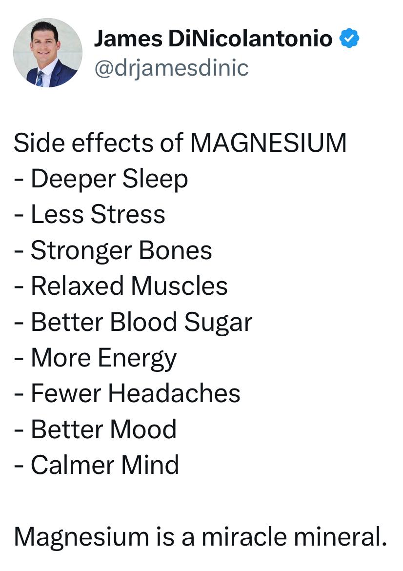 Dr. James DiNicolantonio Facebook ad