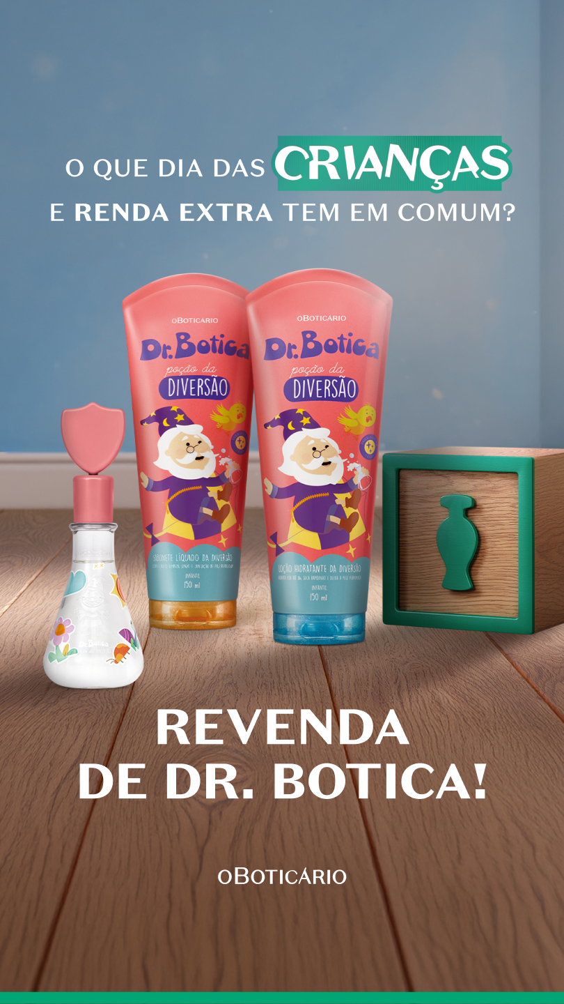 O Boticário Facebook ad: Seja Revendedor Grupo Boticário