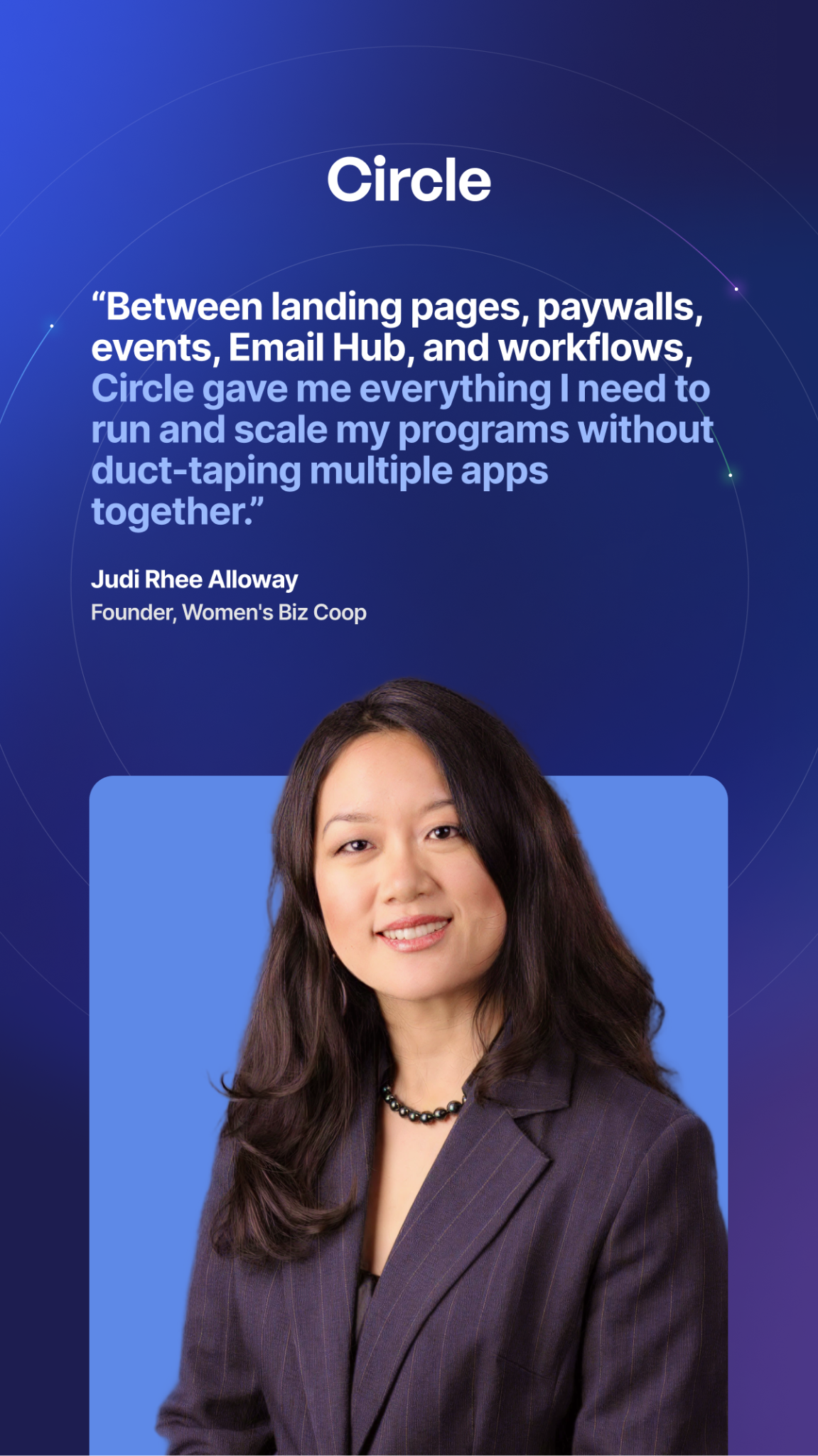 Circle Facebook ad from Jul 14, 2026