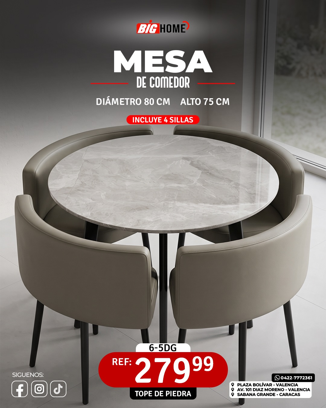 Home Big Store Facebook ad: Compactos, elegantes y diseñados para maximizar cada…