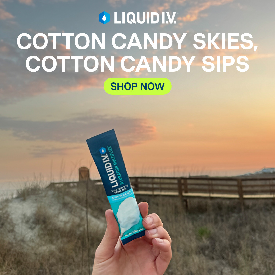 Liquid I.V. Facebook ad: Hydration for the Next Wave