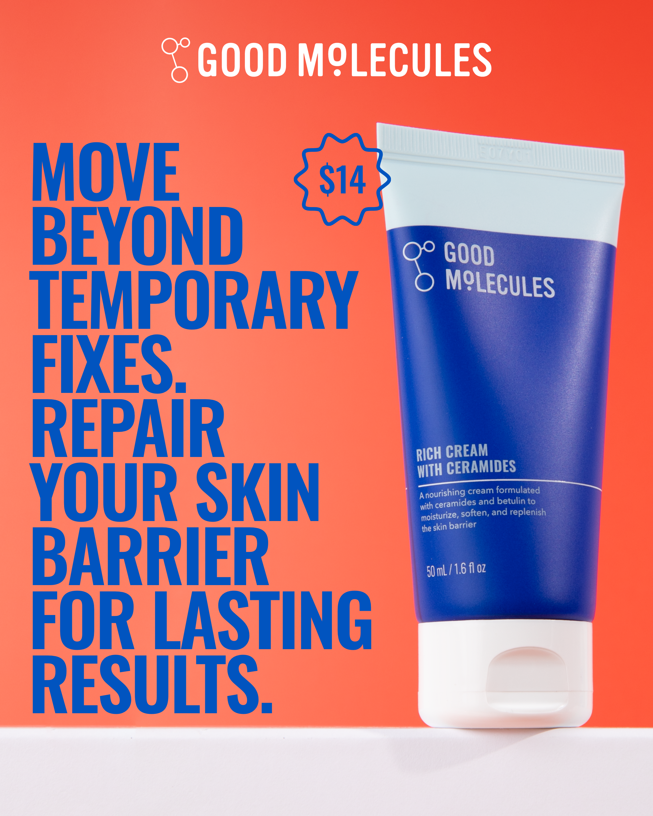 Good Molecules Facebook ad