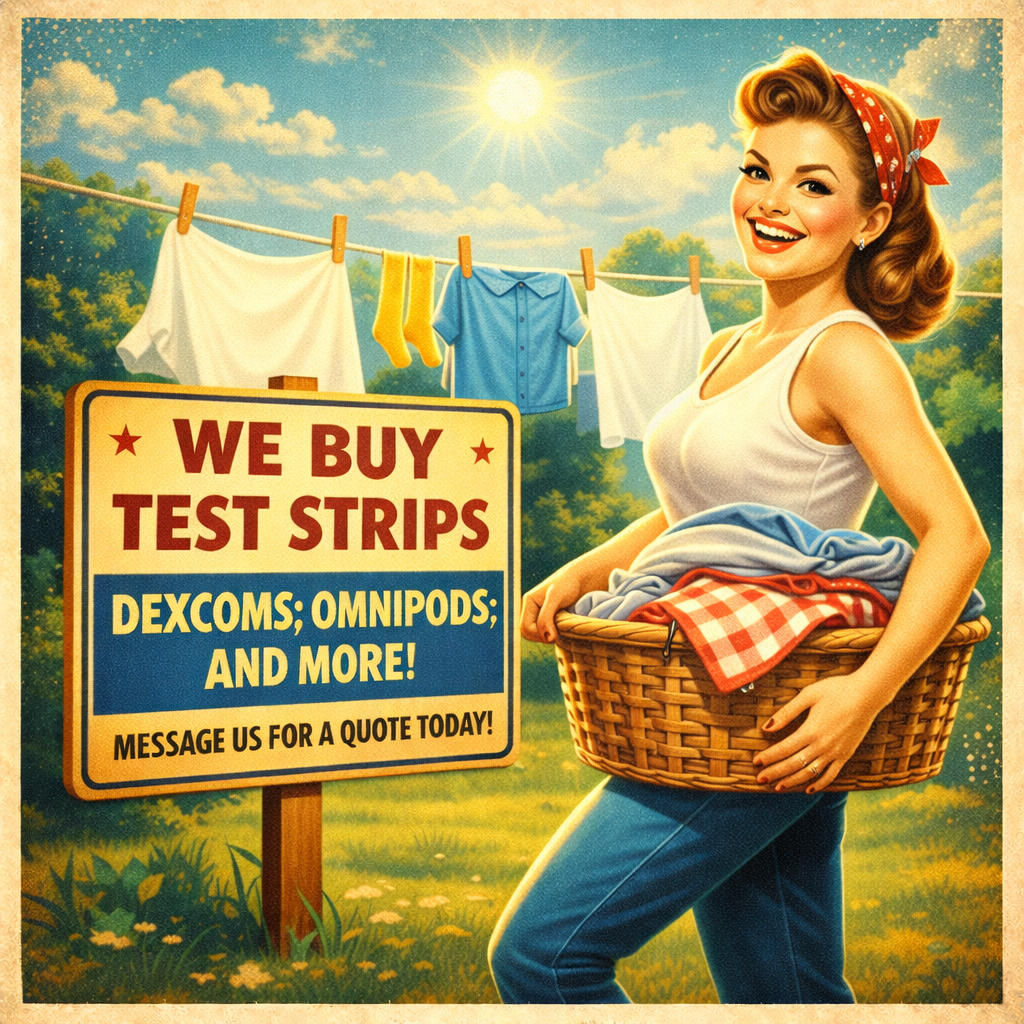 Upstate MedEx Facebook ad: Sell Your Diabetic Supplies Today!