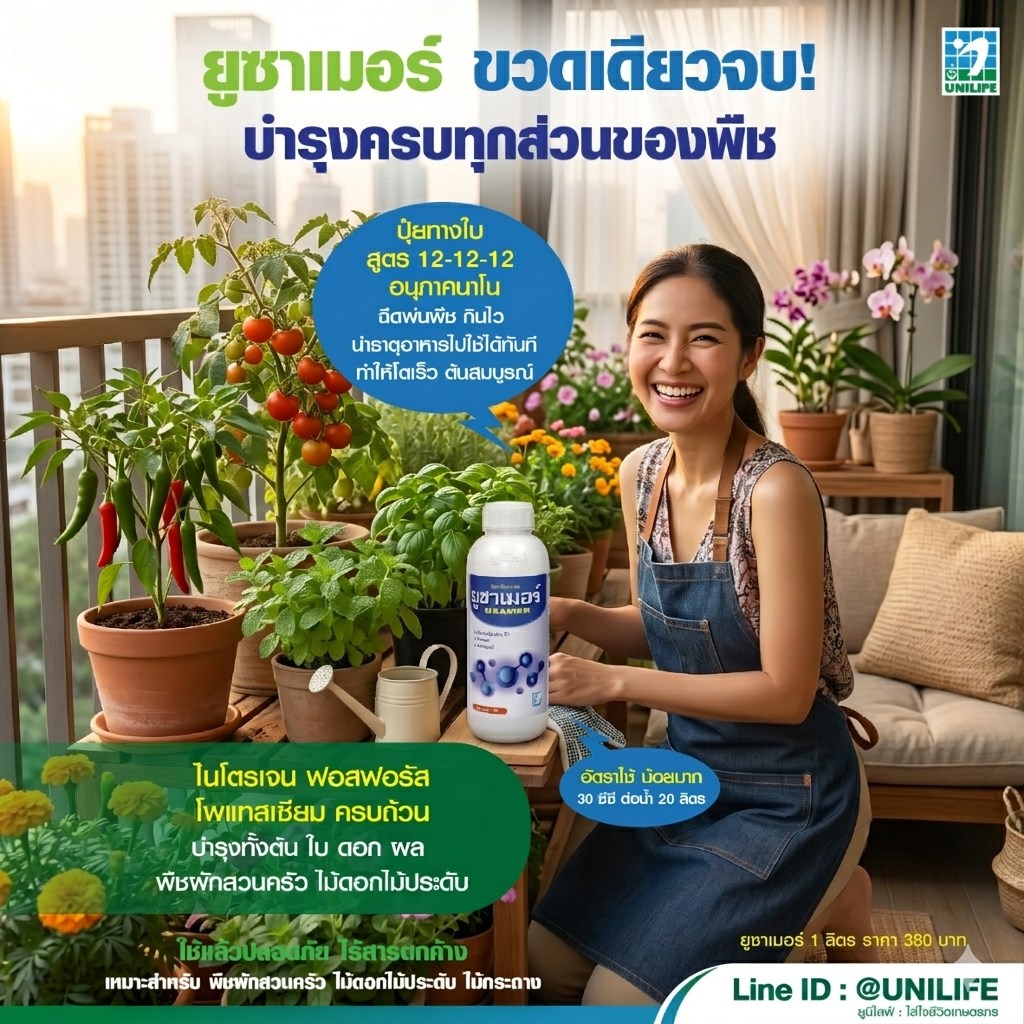 ยูนิไลฟ์ ใส่ใจชีวิตเกษตรกร - Unilife International Co.,Ltd. Facebook ad