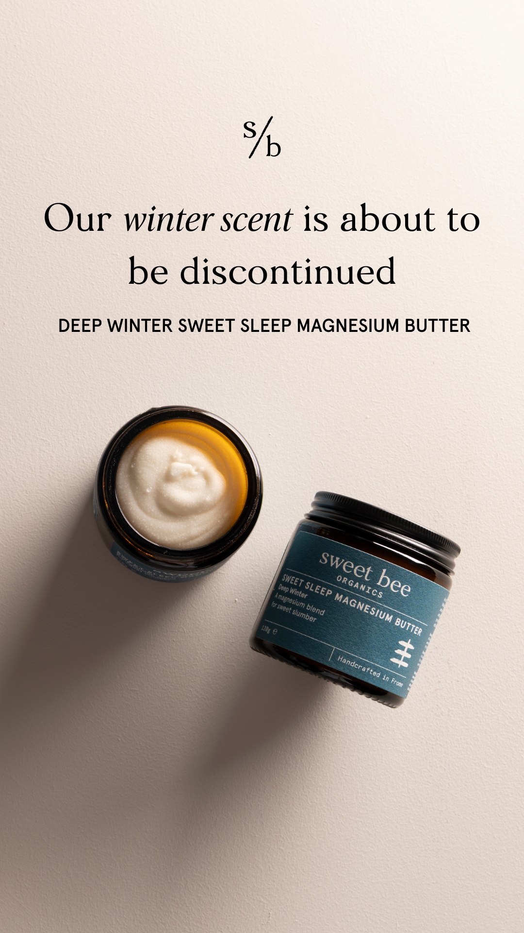 Sweet Bee Organics Facebook ad