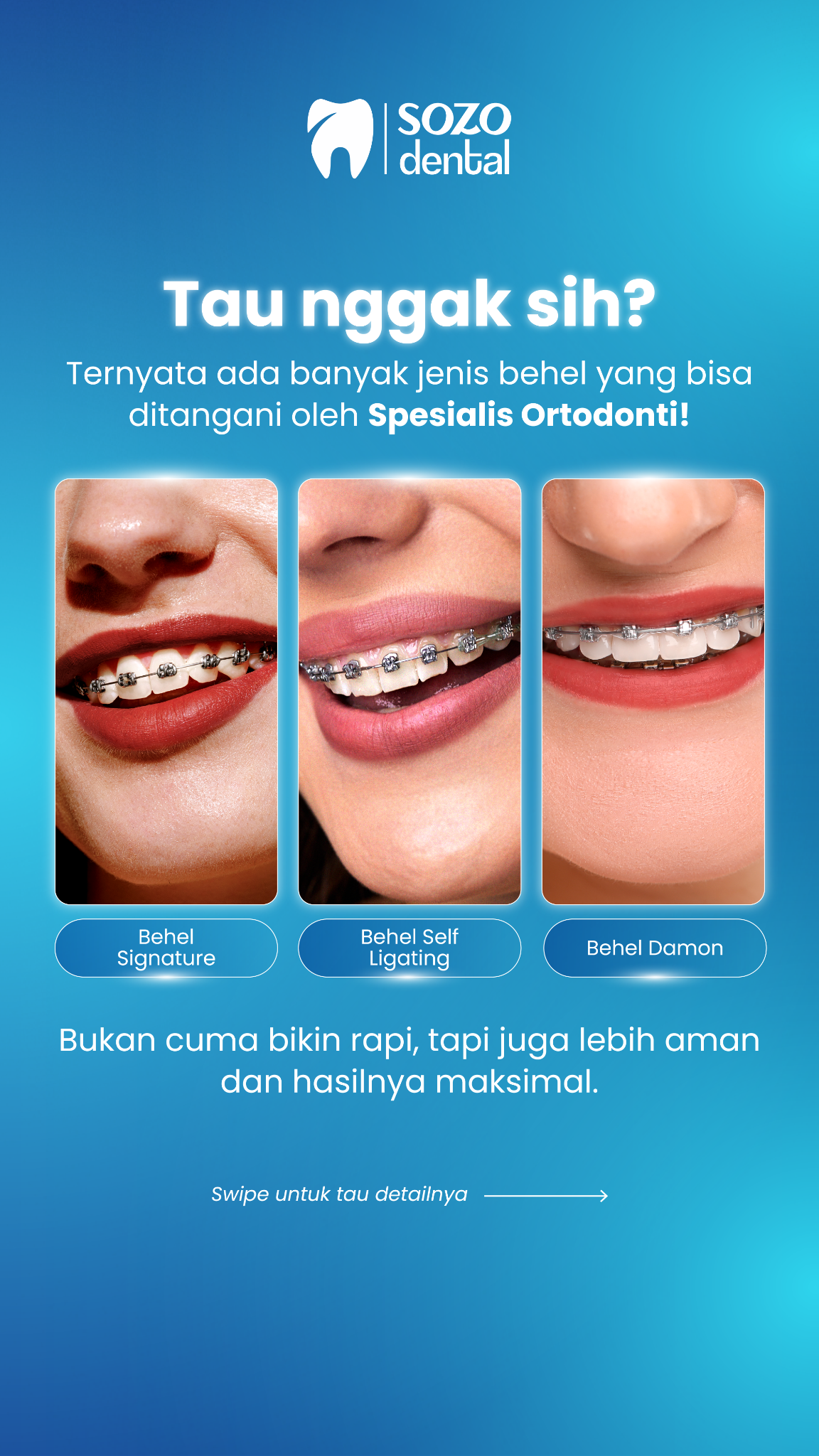 Sozo Dental Clinic Facebook ad