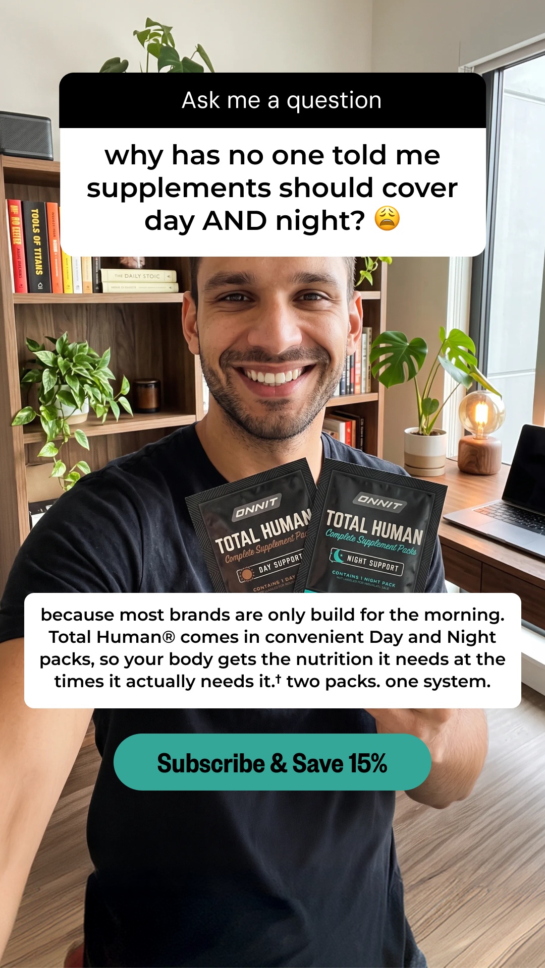 Onnit Facebook ad