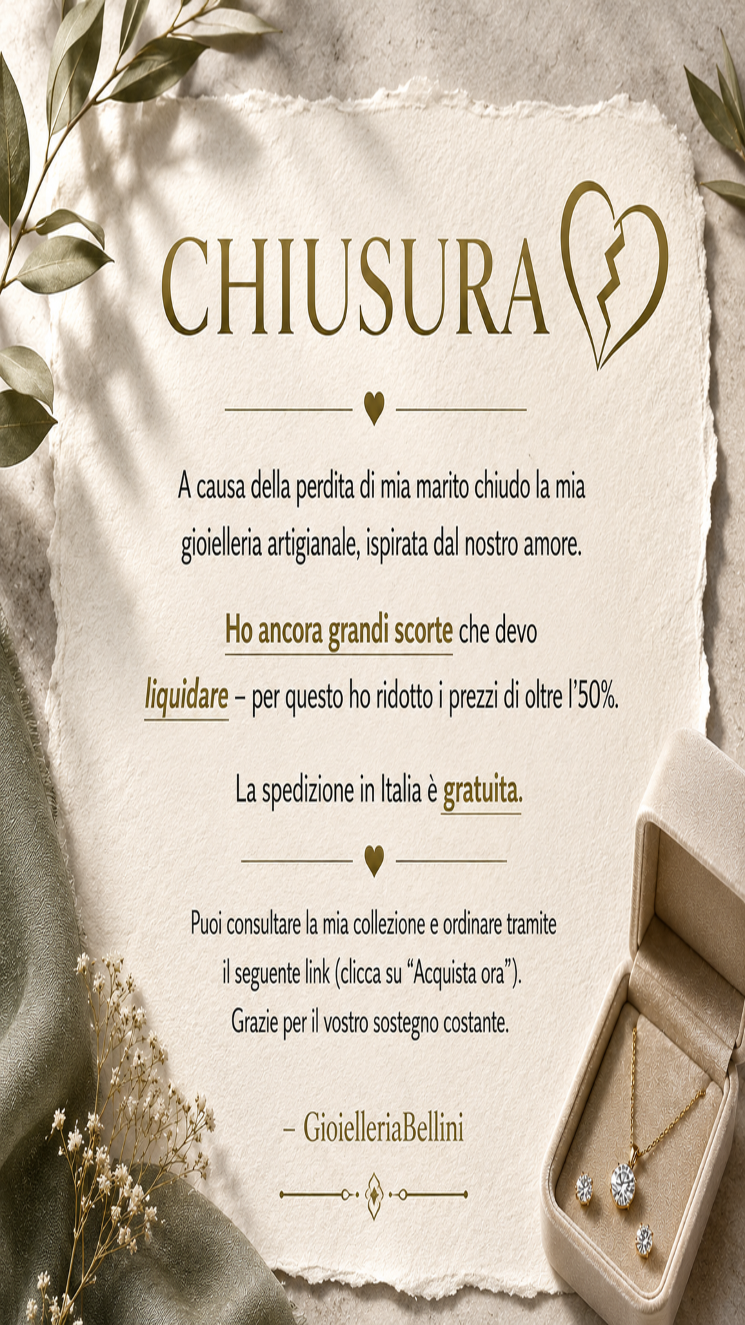 Gioielleria Bellini Facebook ad