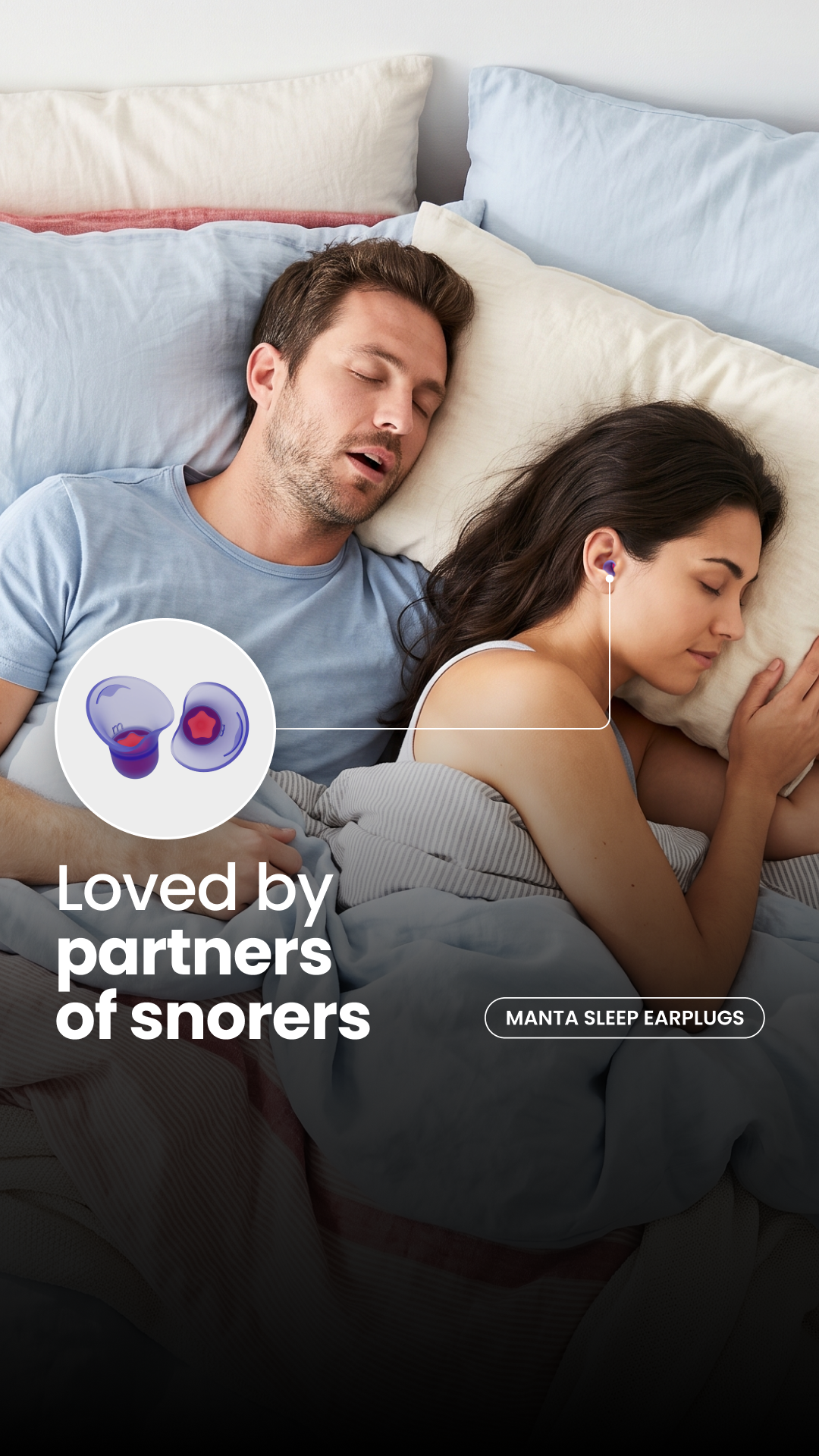 Manta Sleep Facebook ad