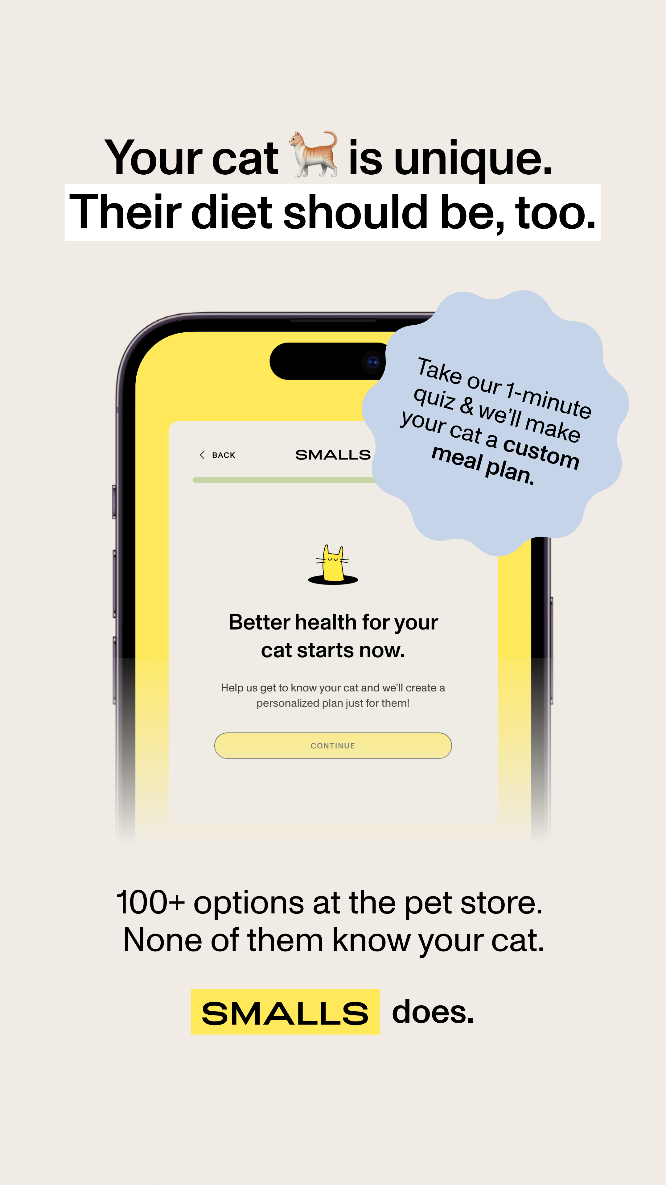 Smalls Facebook ad