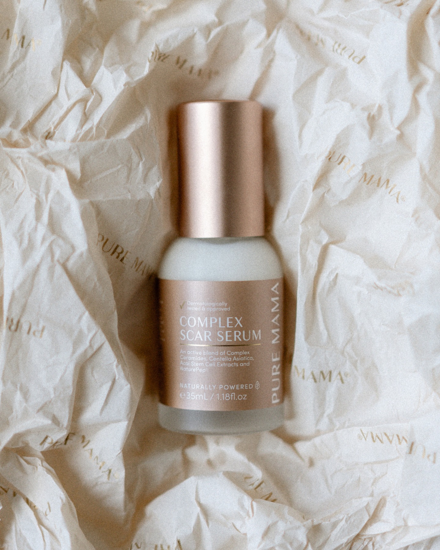PURE MAMA Skincare Facebook ad