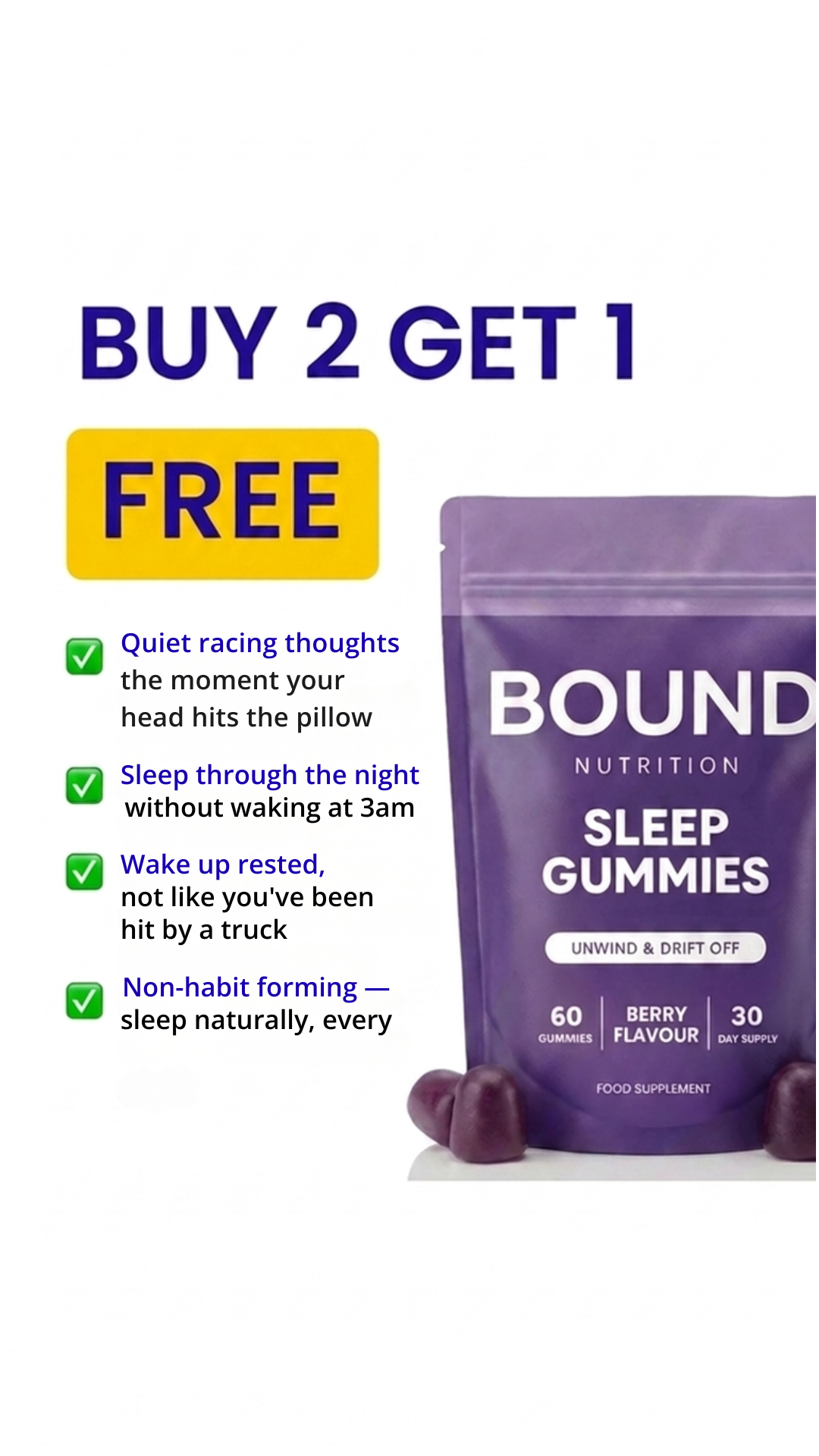 Bound Nutrition Facebook ad: Special Offer - This Week Only!