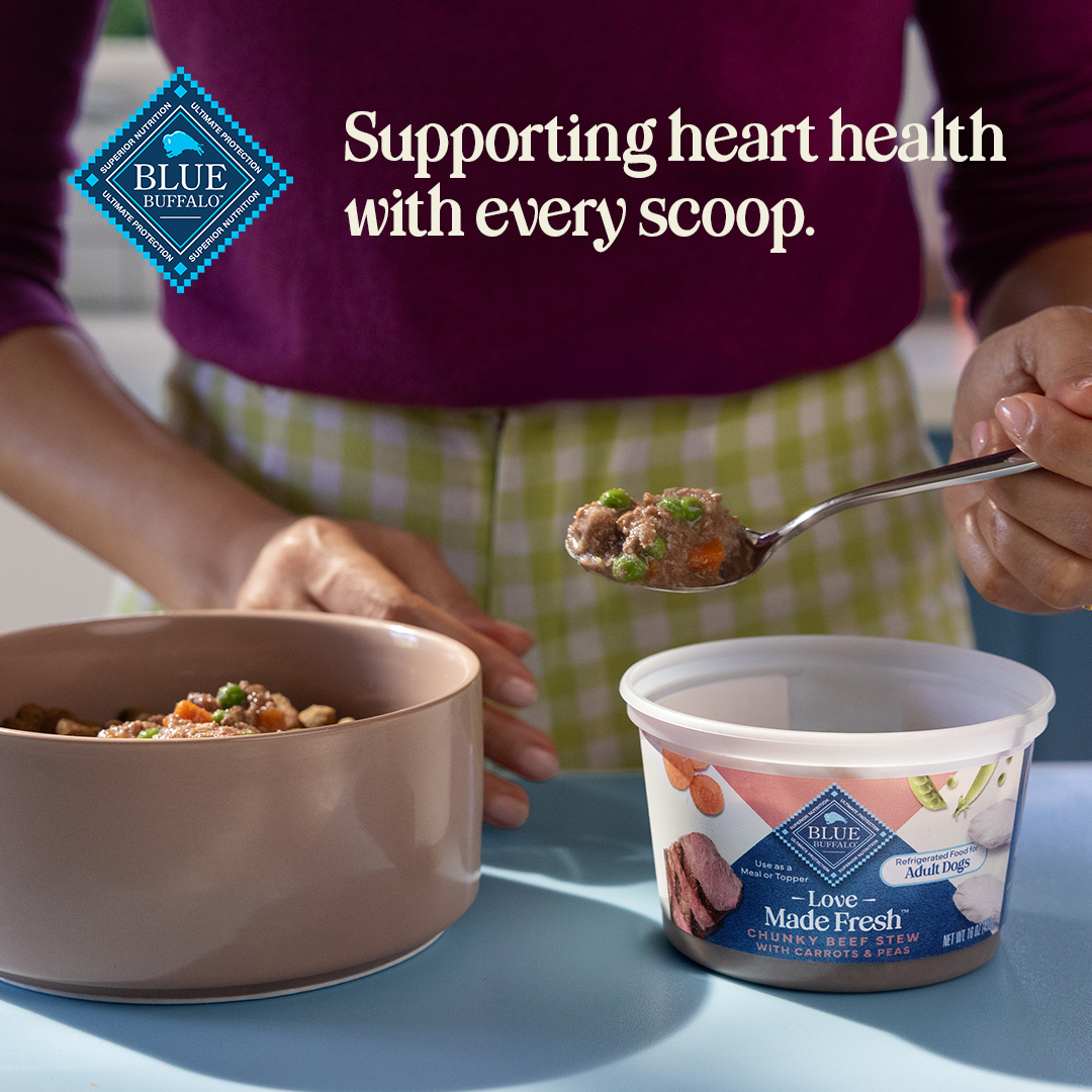 Blue Buffalo Facebook ad: Mealtime Makes a Difference