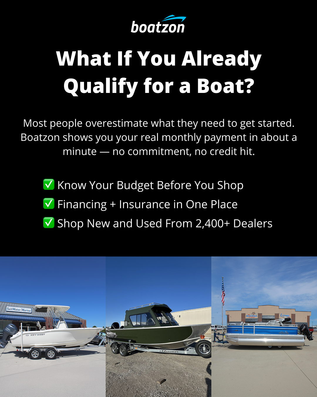 Boatzon Facebook ad