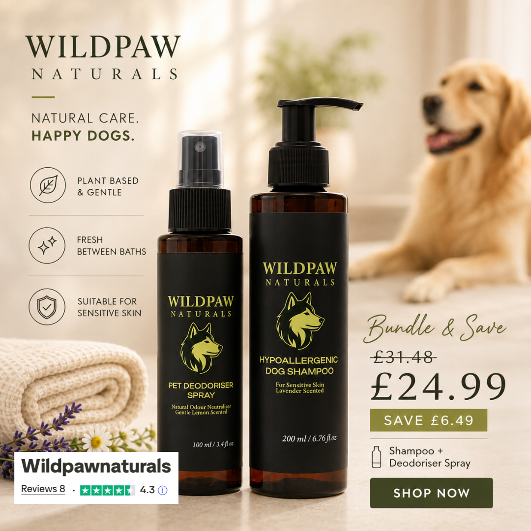 WildPaw Naturals Facebook ad: Save £6.49 on Our Grooming Bundle